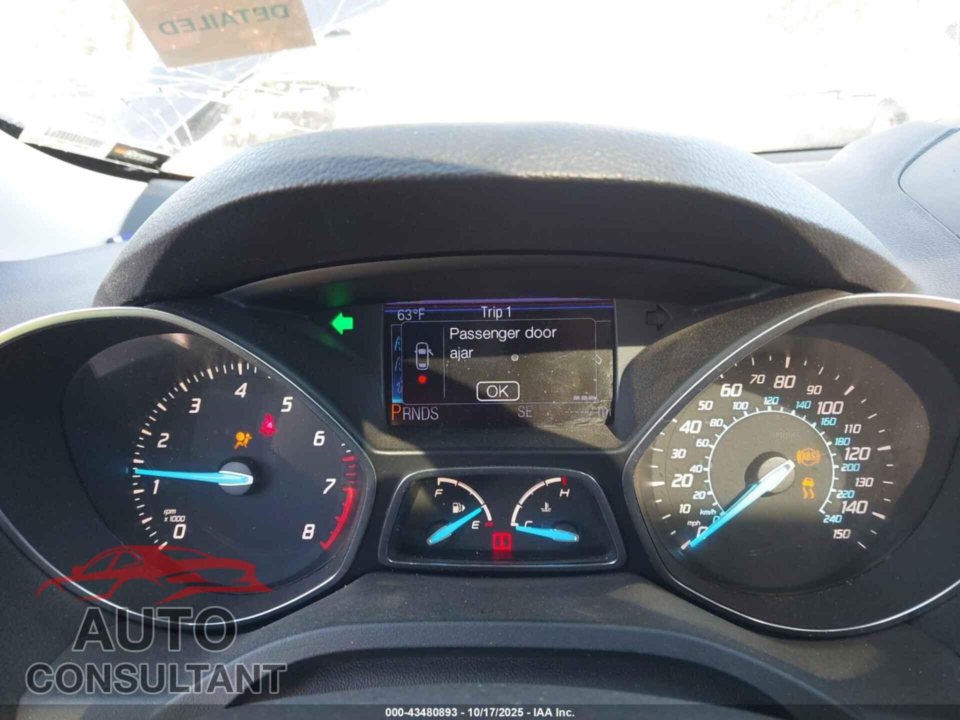 FORD ESCAPE 2013 - 1FMCU9J99DUB81077