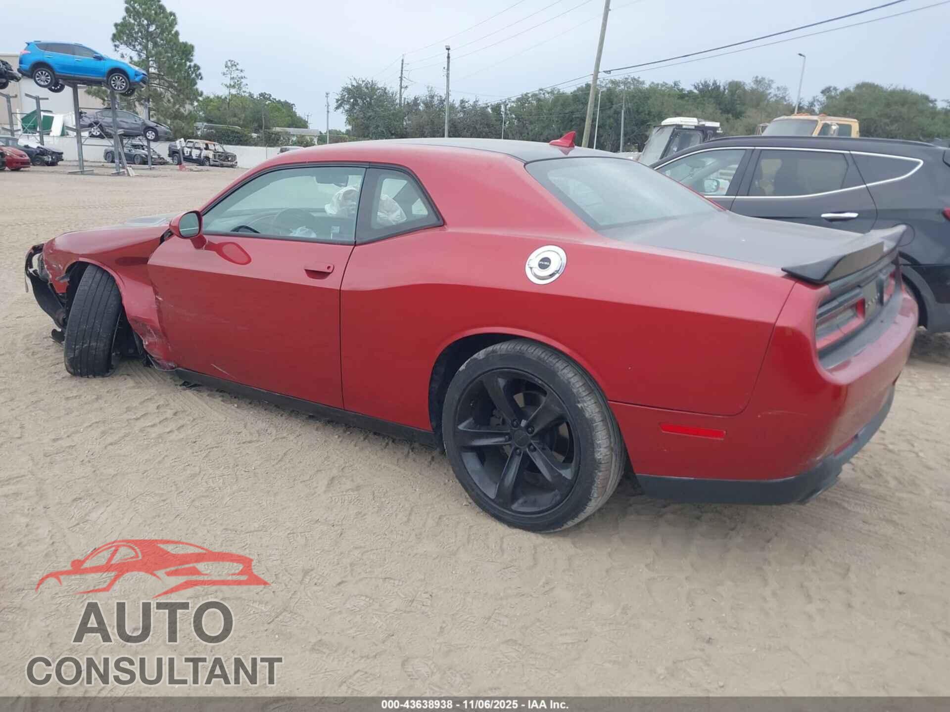 DODGE CHALLENGER 2016 - 2C3CDZAG5GH306865