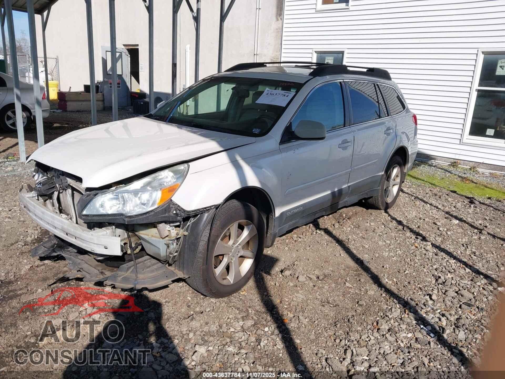 SUBARU OUTBACK 2014 - 4S4BRBLC8E3266447
