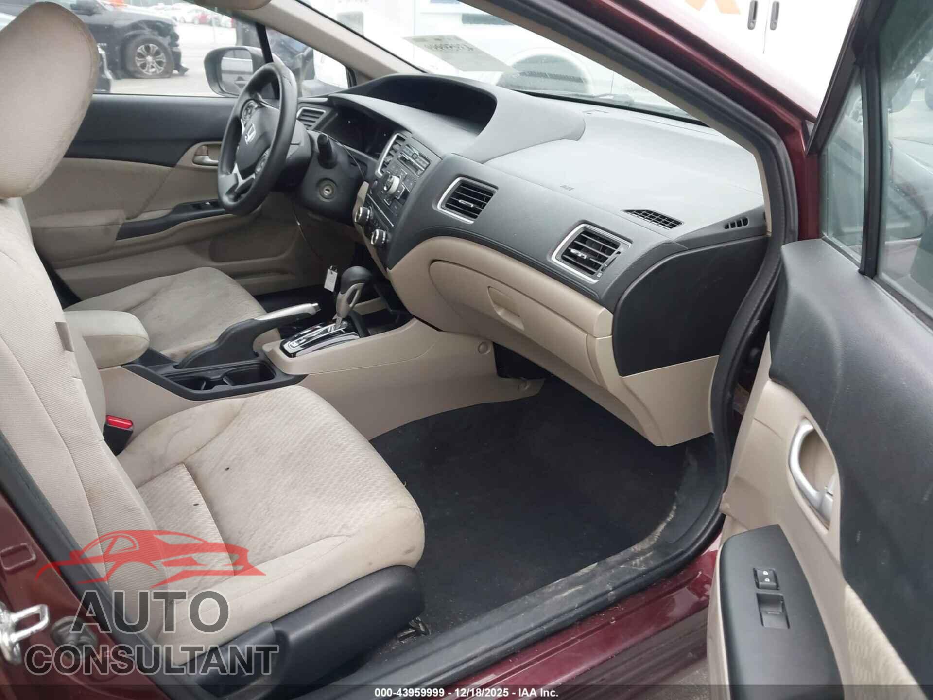 HONDA CIVIC 2015 - 19XFB2F54FE089252