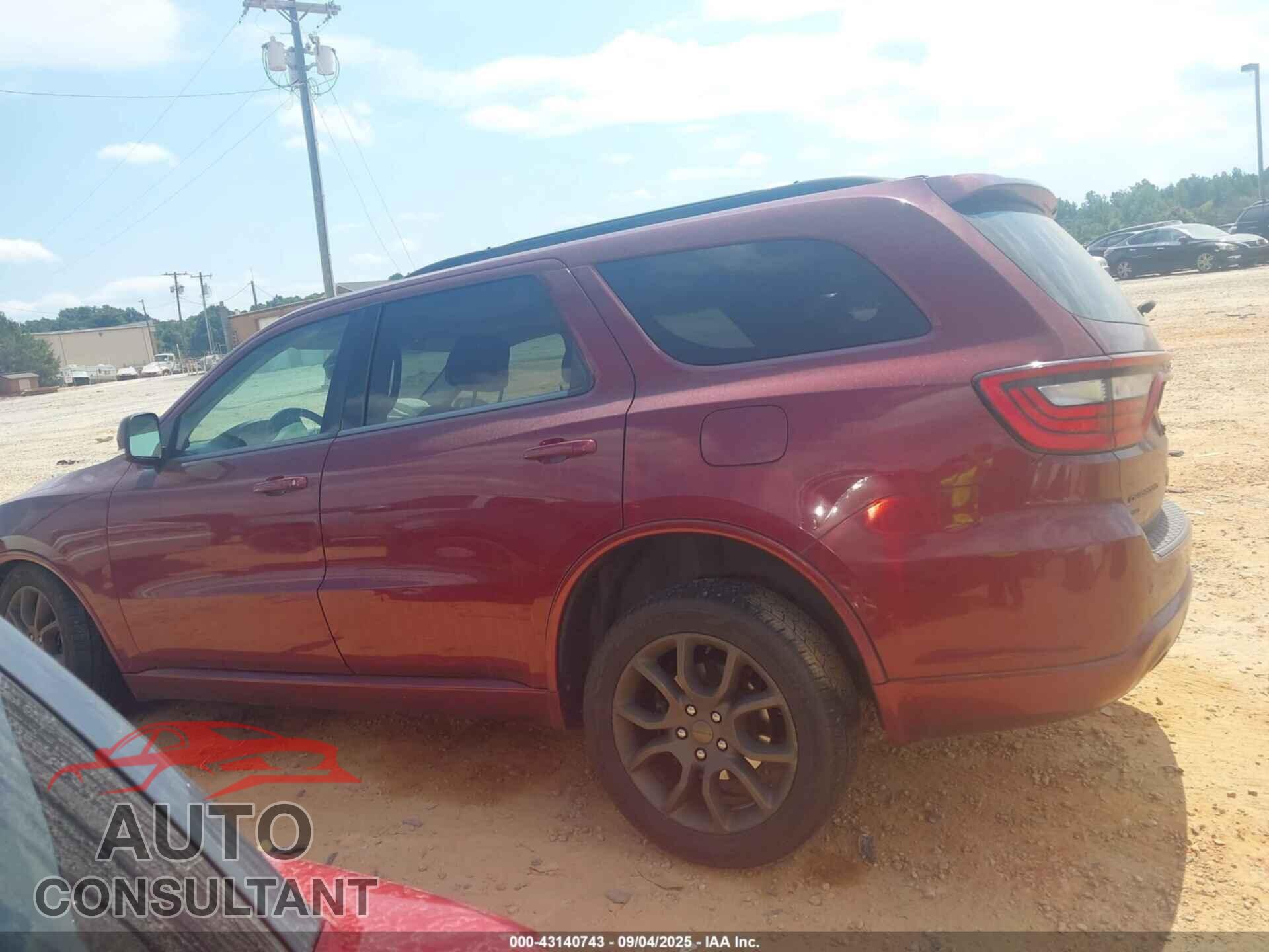 DODGE DURANGO 2017 - 1C4RDJDG2HC848240