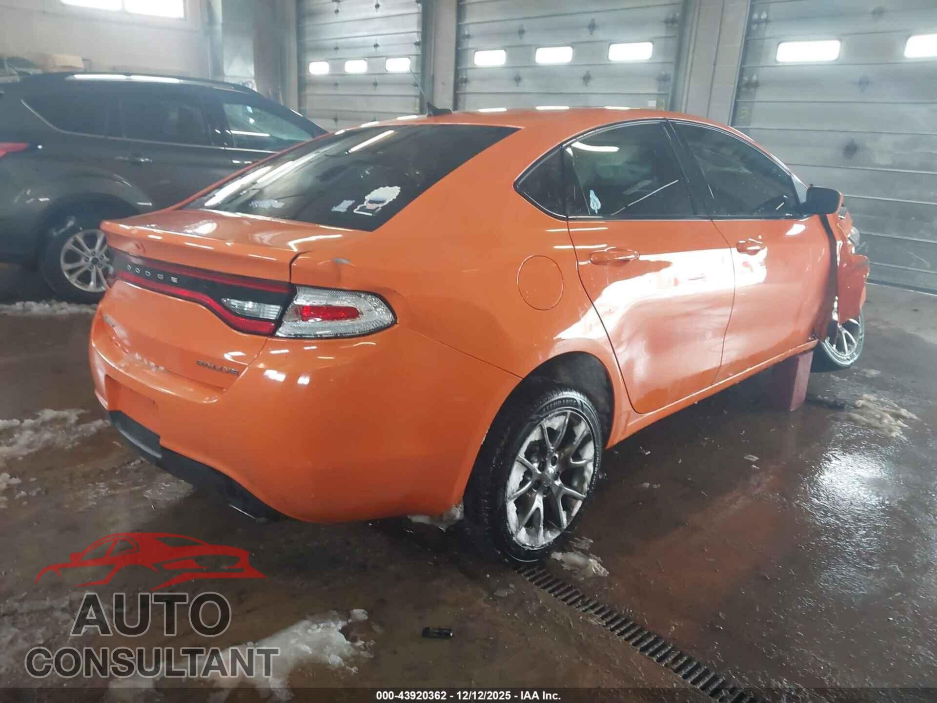 DODGE DART 2013 - 1C3CDFBA5DD329807