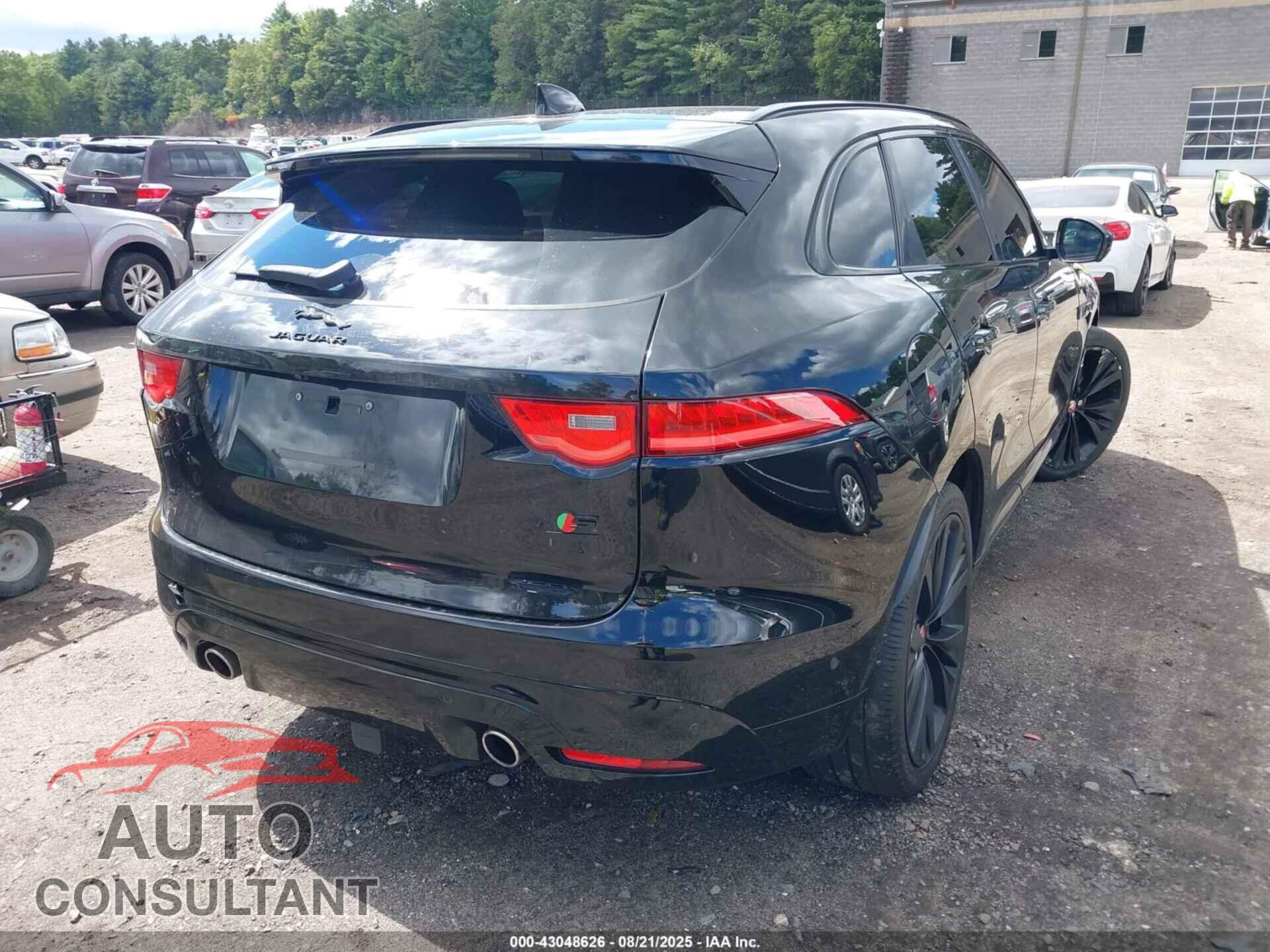 JAGUAR F-PACE 2017 - SADCM2BVXHA098471