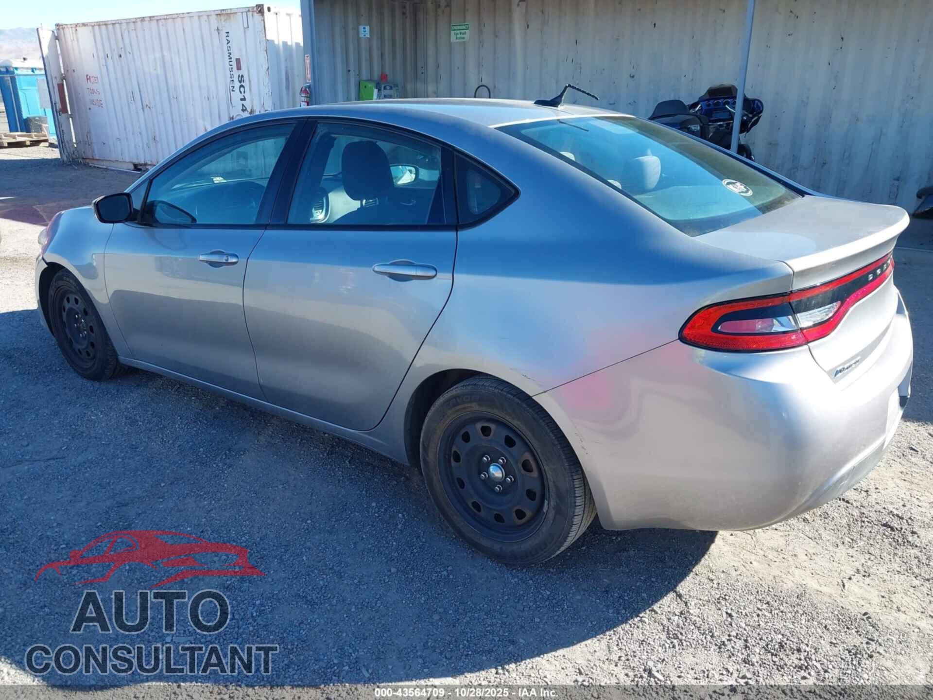 DODGE DART 2014 - 1C3CDFAA0ED894520