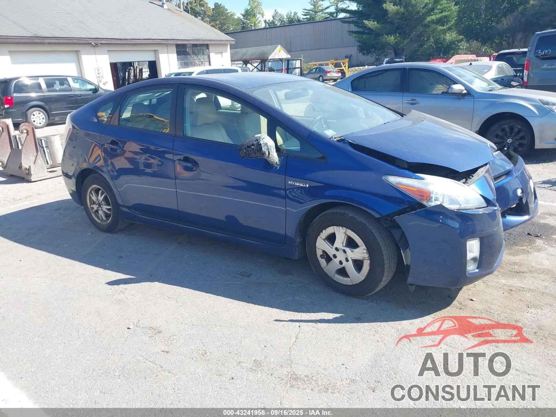 TOYOTA PRIUS 2010 - JTDKN3DU9A0034495
