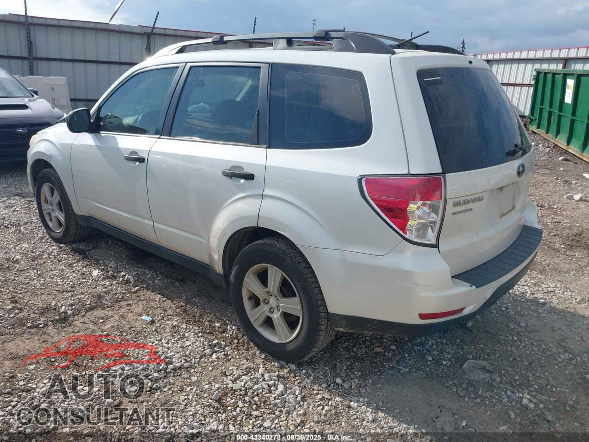 SUBARU FORESTER 2012 - JF2SHBBC1CH408227