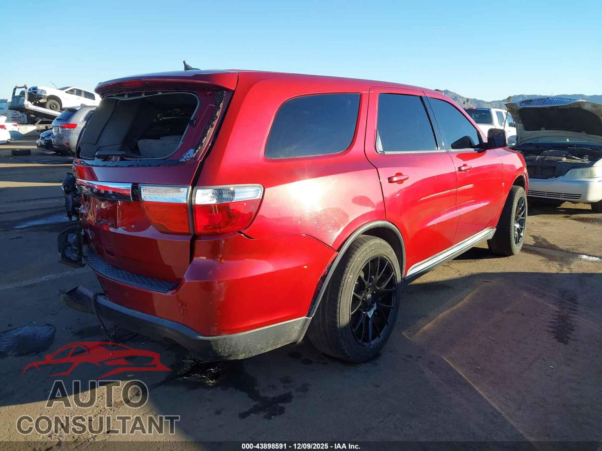 DODGE DURANGO 2013 - 1C4RDHAG9DC690602