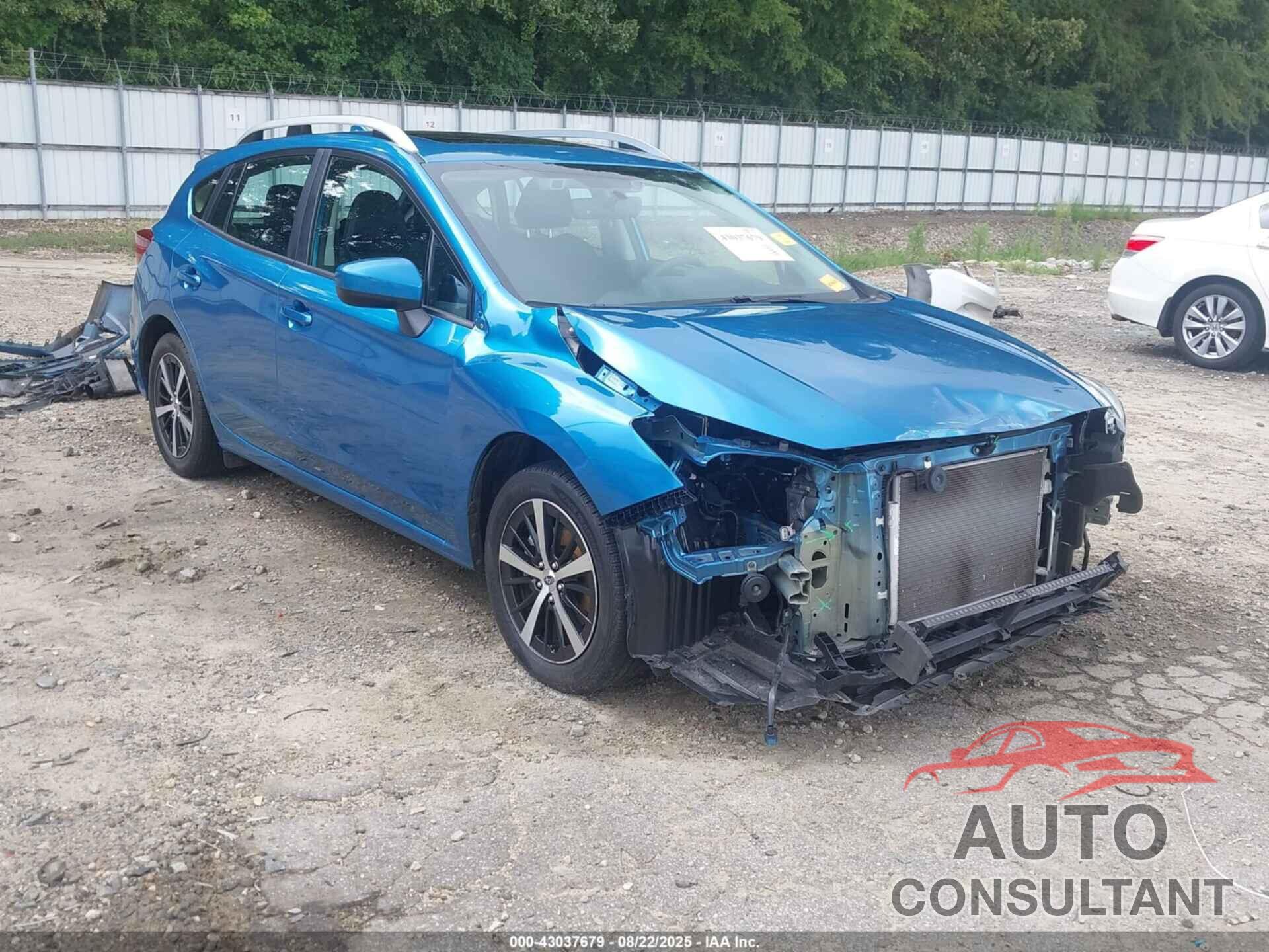 SUBARU IMPREZA 2019 - 4S3GTAD6XK3714262