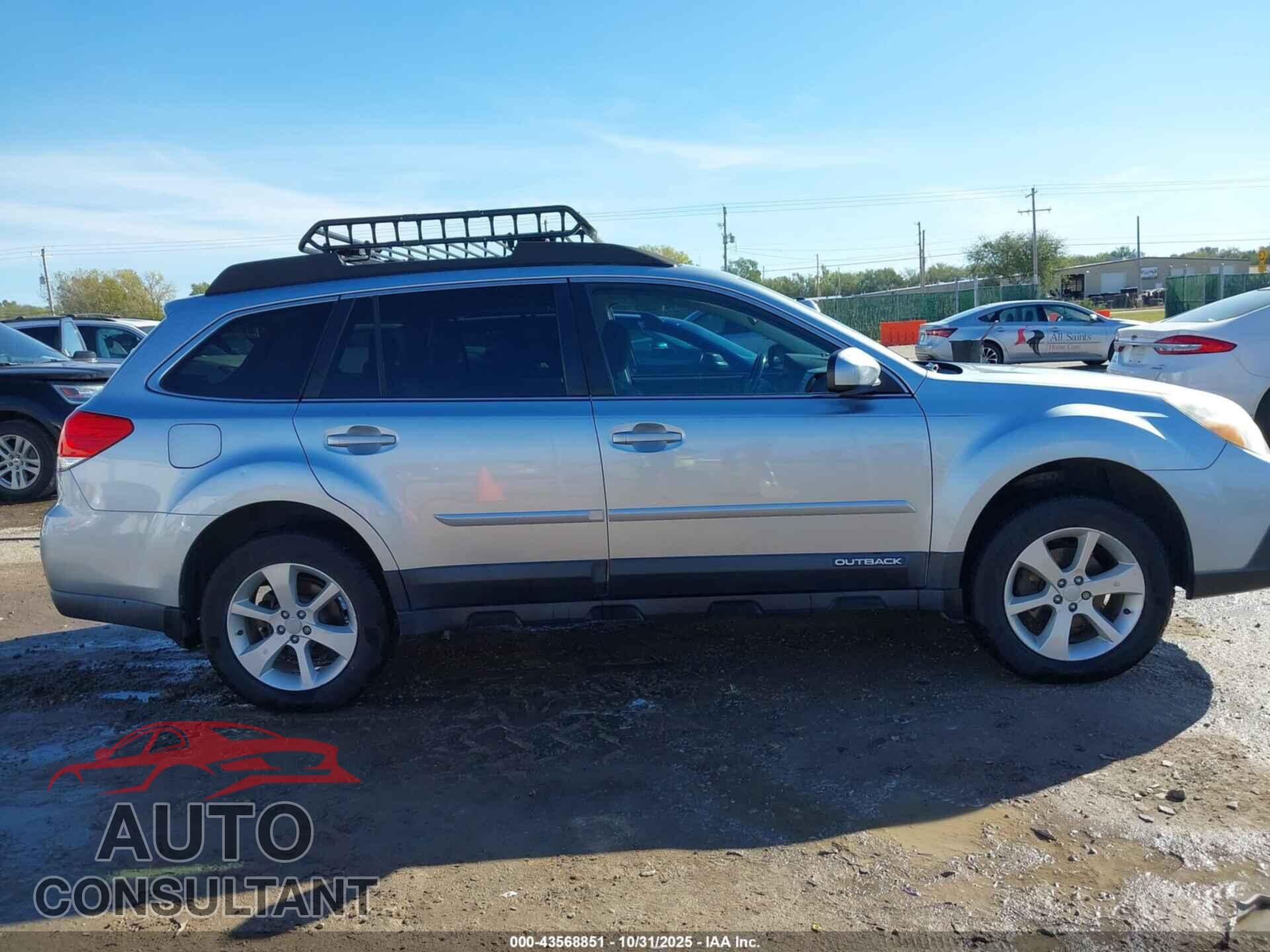 SUBARU OUTBACK 2014 - 4S4BRCCC1E1226714