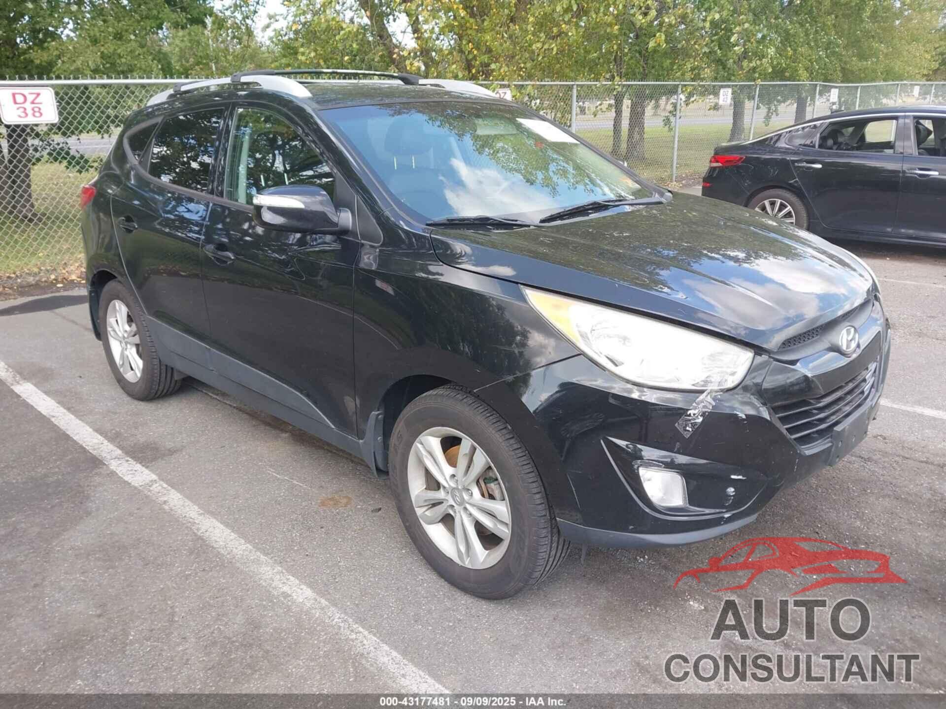 HYUNDAI TUCSON 2013 - KM8JUCAC5DU677185