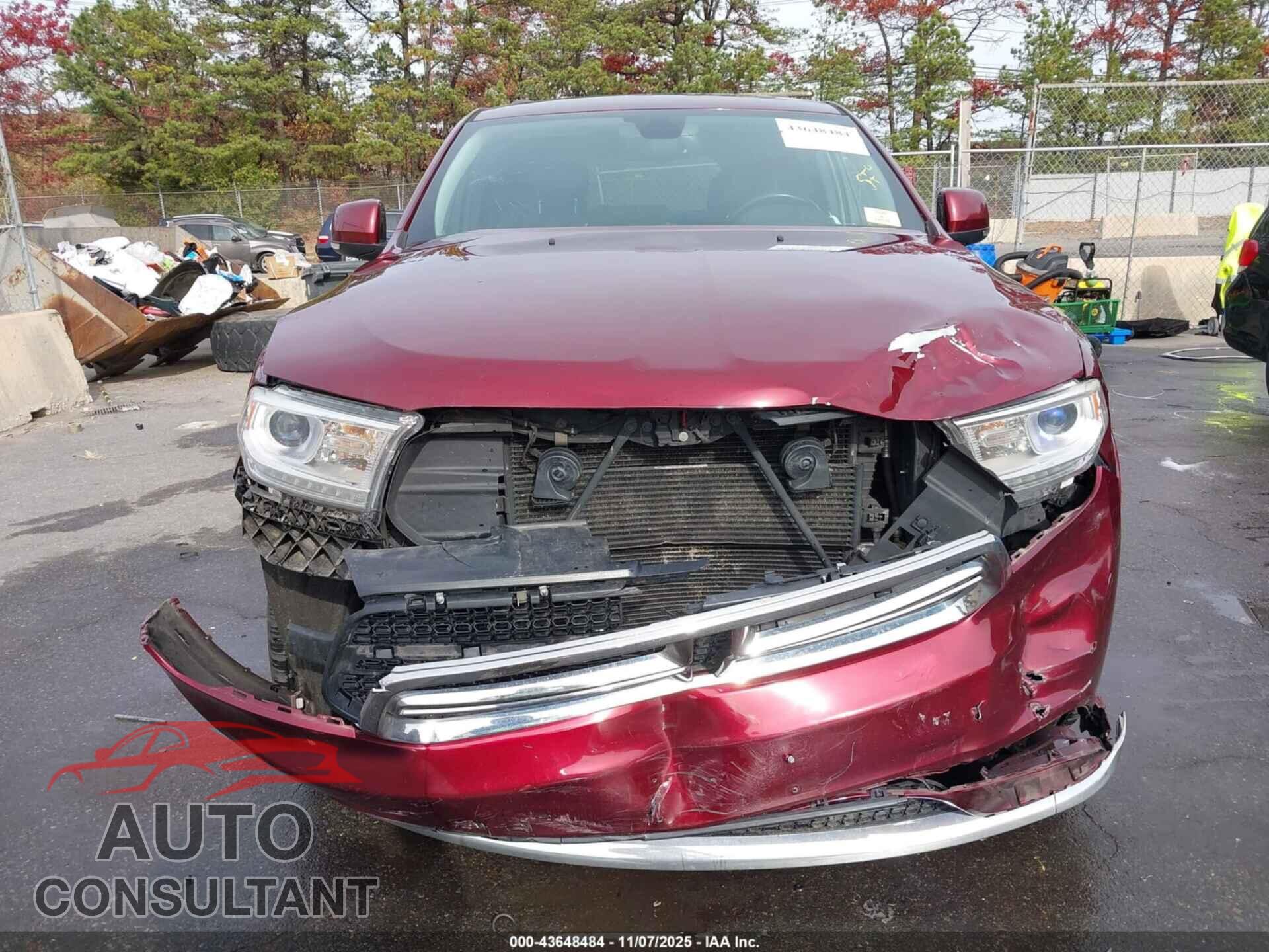 DODGE DURANGO 2016 - 1C4RDJDG7GC397935