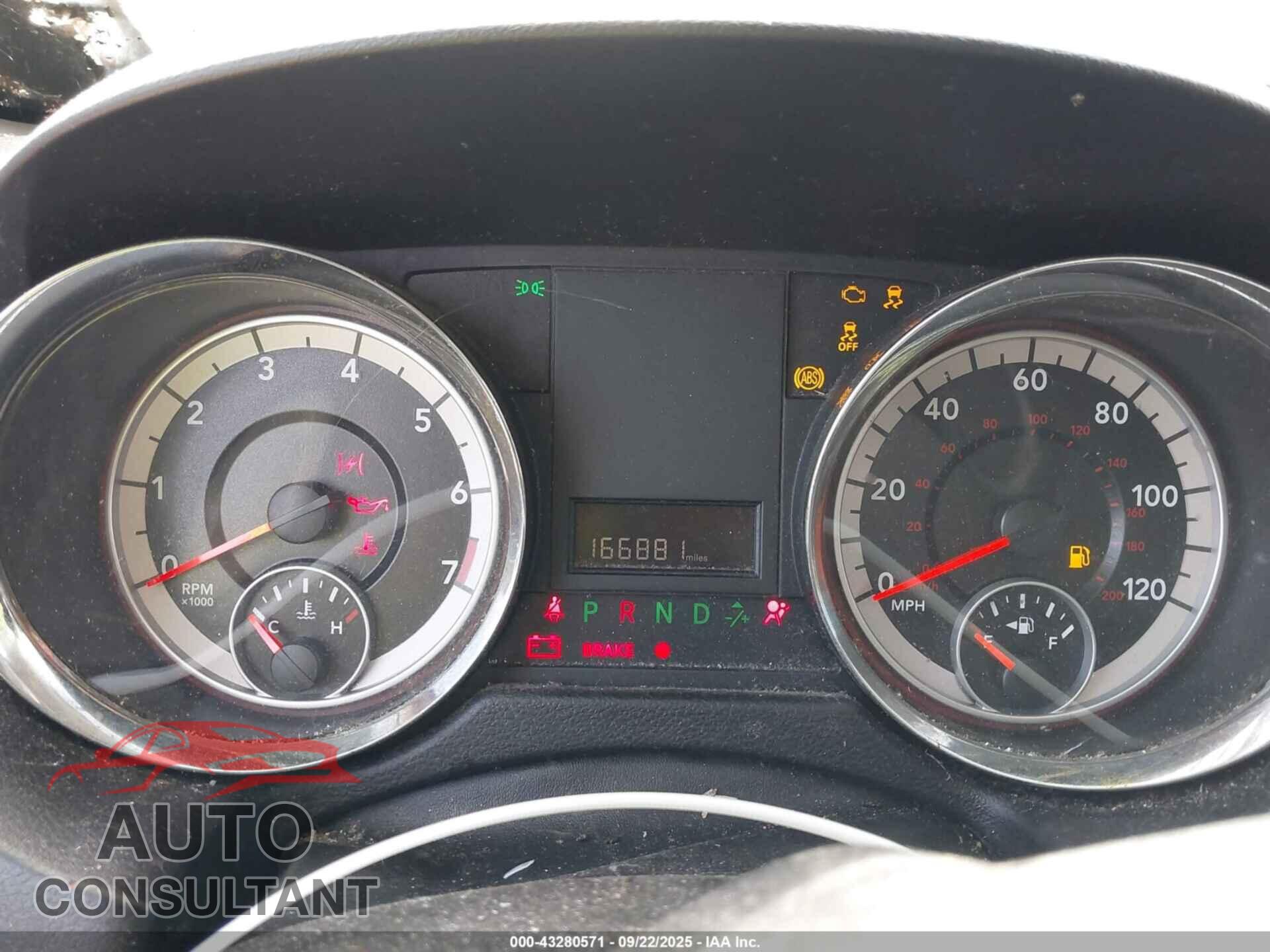 DODGE GRAND CARAVAN 2014 - 2C4RDGCGXER206629