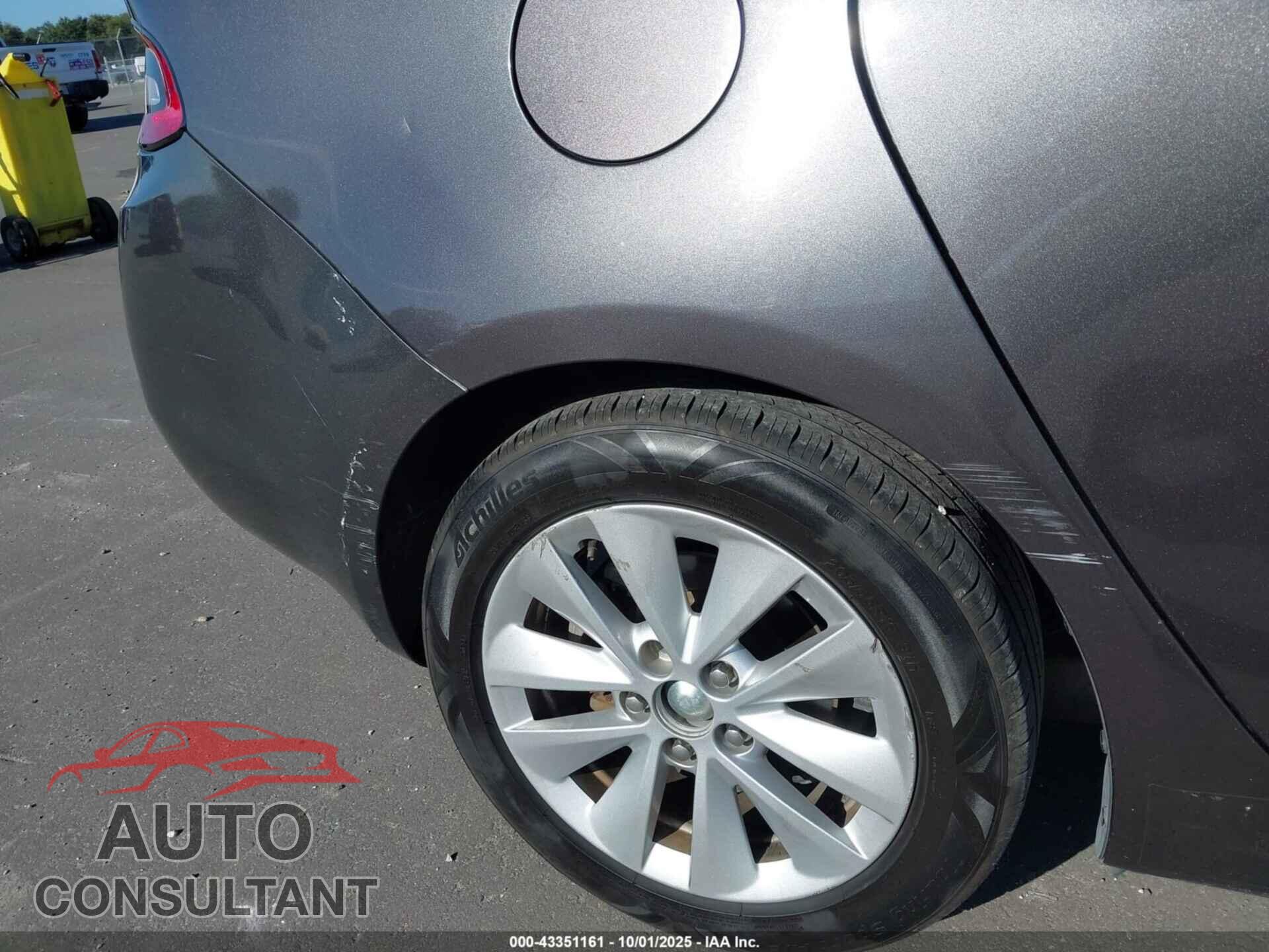 DODGE DART 2015 - 1C3CDFBB5FD265327