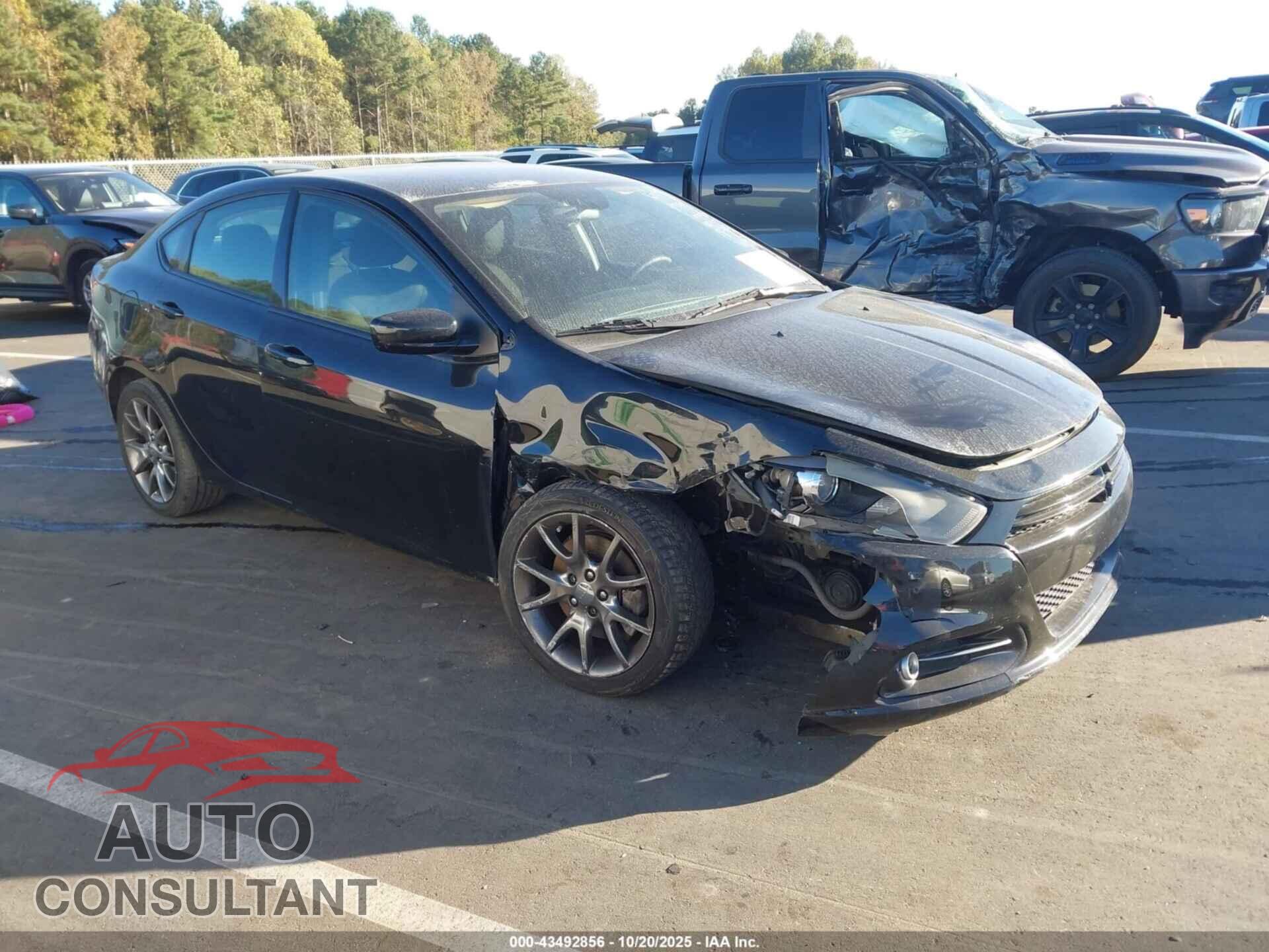 DODGE DART 2013 - 1C3CDFBA4DD339230