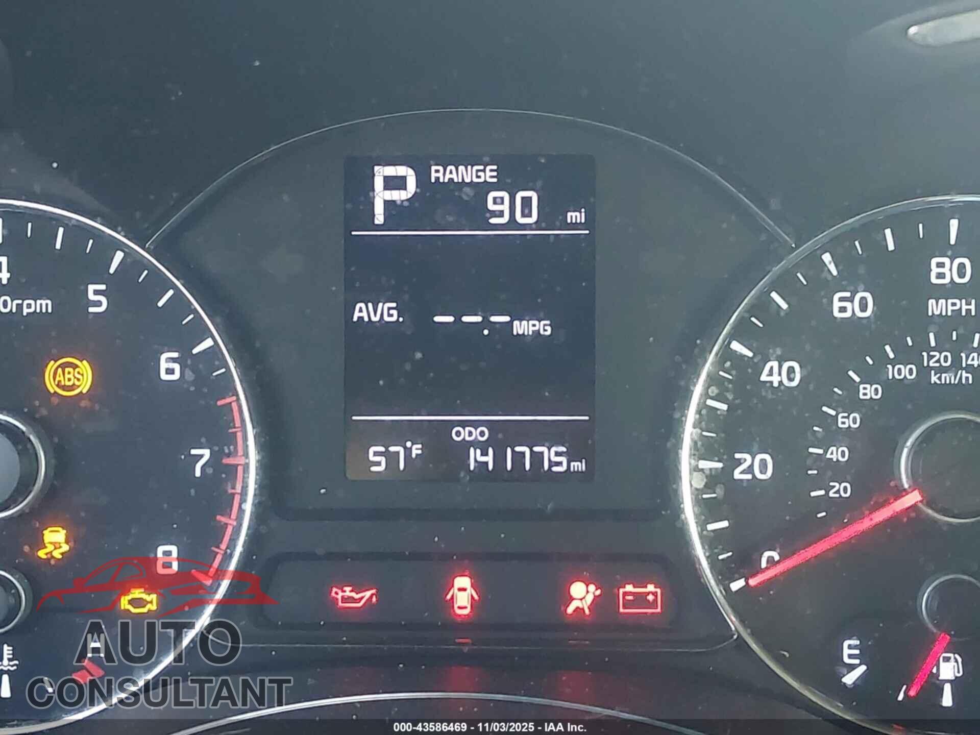 KIA FORTE 2017 - 3KPFK4A78HE121515