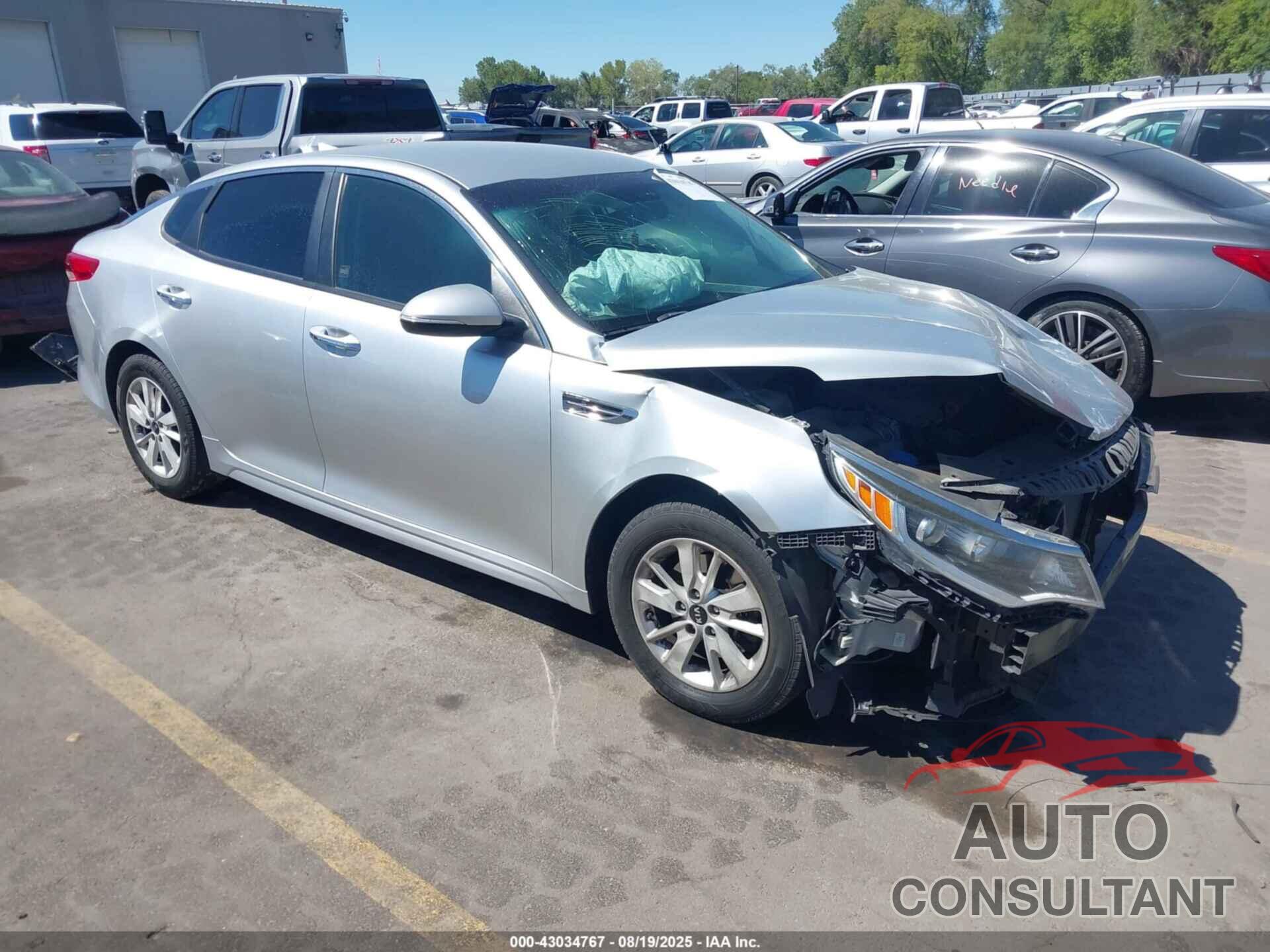 KIA OPTIMA 2018 - 5XXGT4L31JG218287
