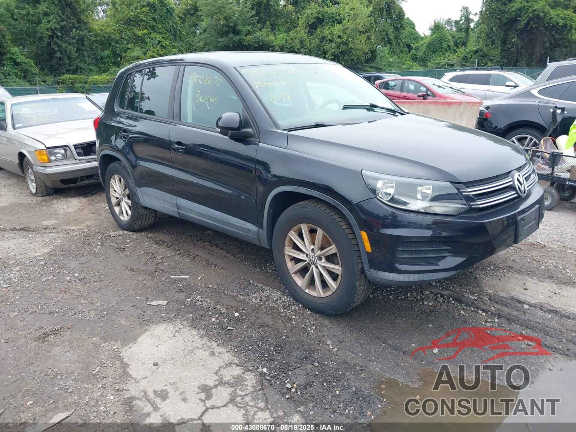 VOLKSWAGEN TIGUAN 2014 - WVGBV3AX4EW589271