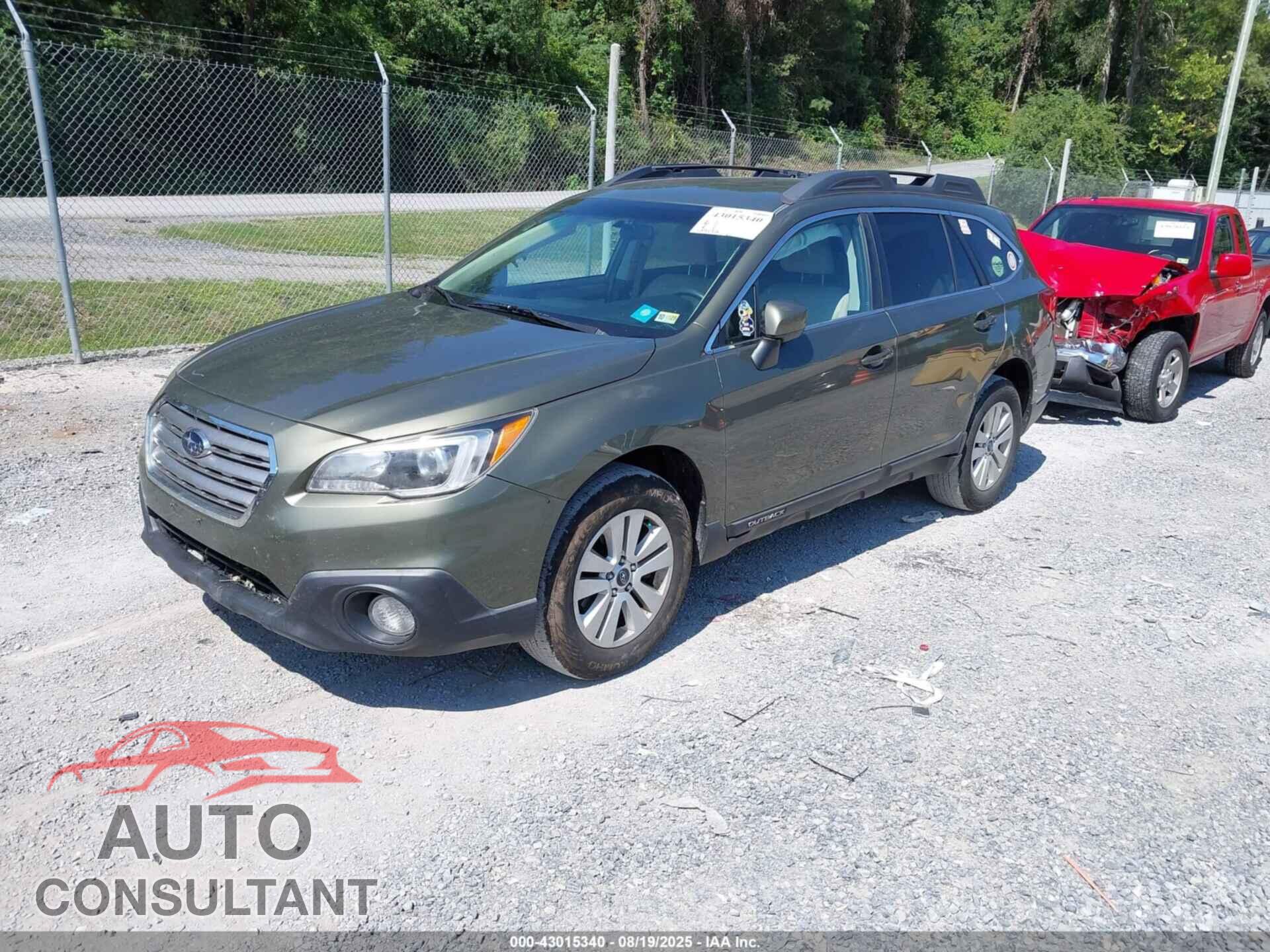 SUBARU OUTBACK 2017 - 4S4BSACC2H3420430