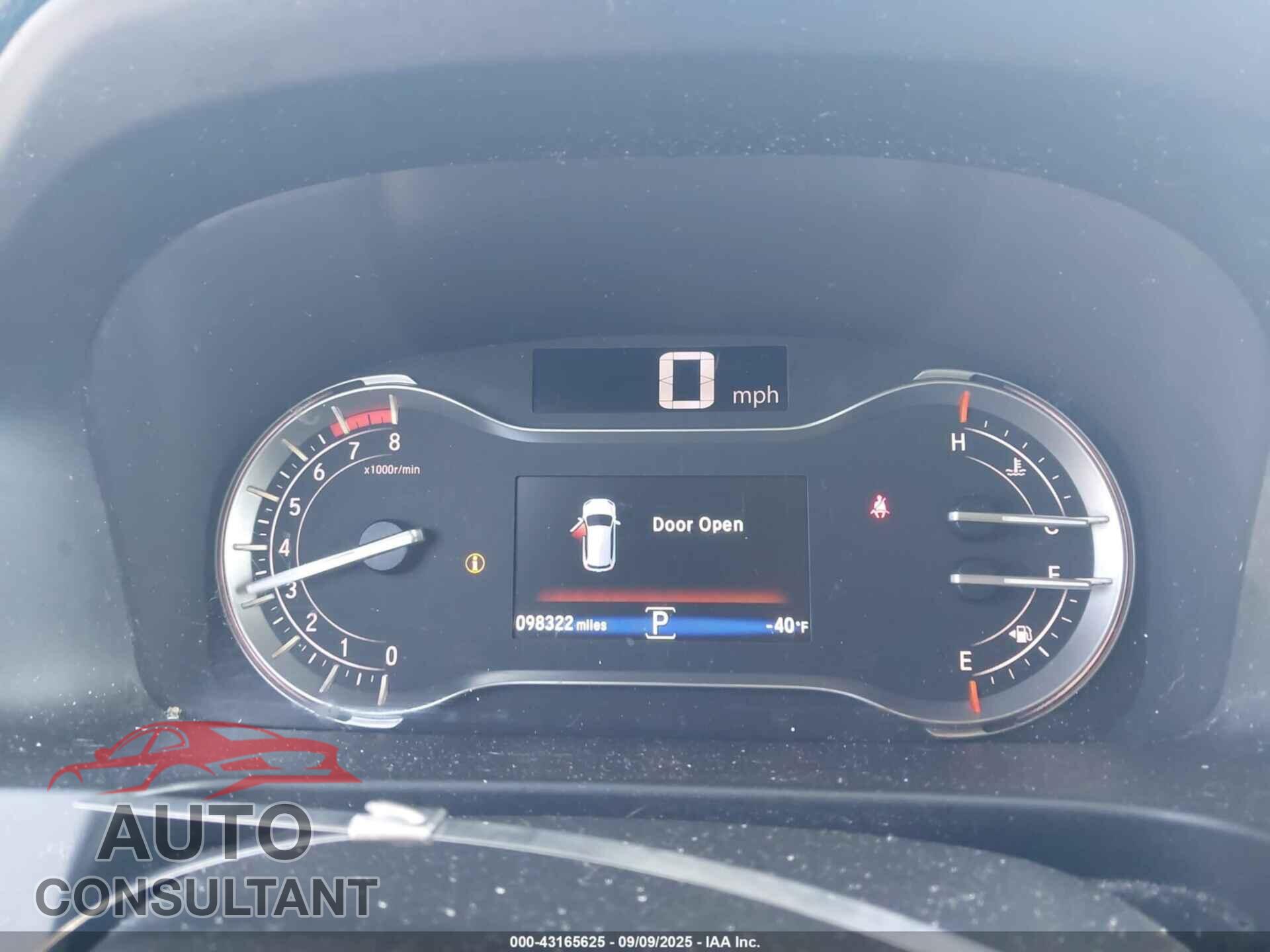 HONDA PILOT 2017 - 5FNYF5H39HB014246