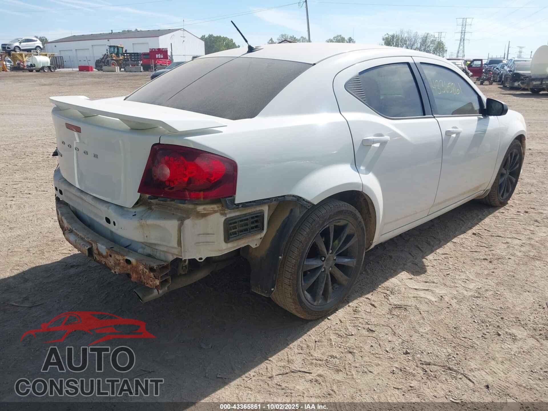 DODGE AVENGER 2014 - 1C3CDZAG6EN132910