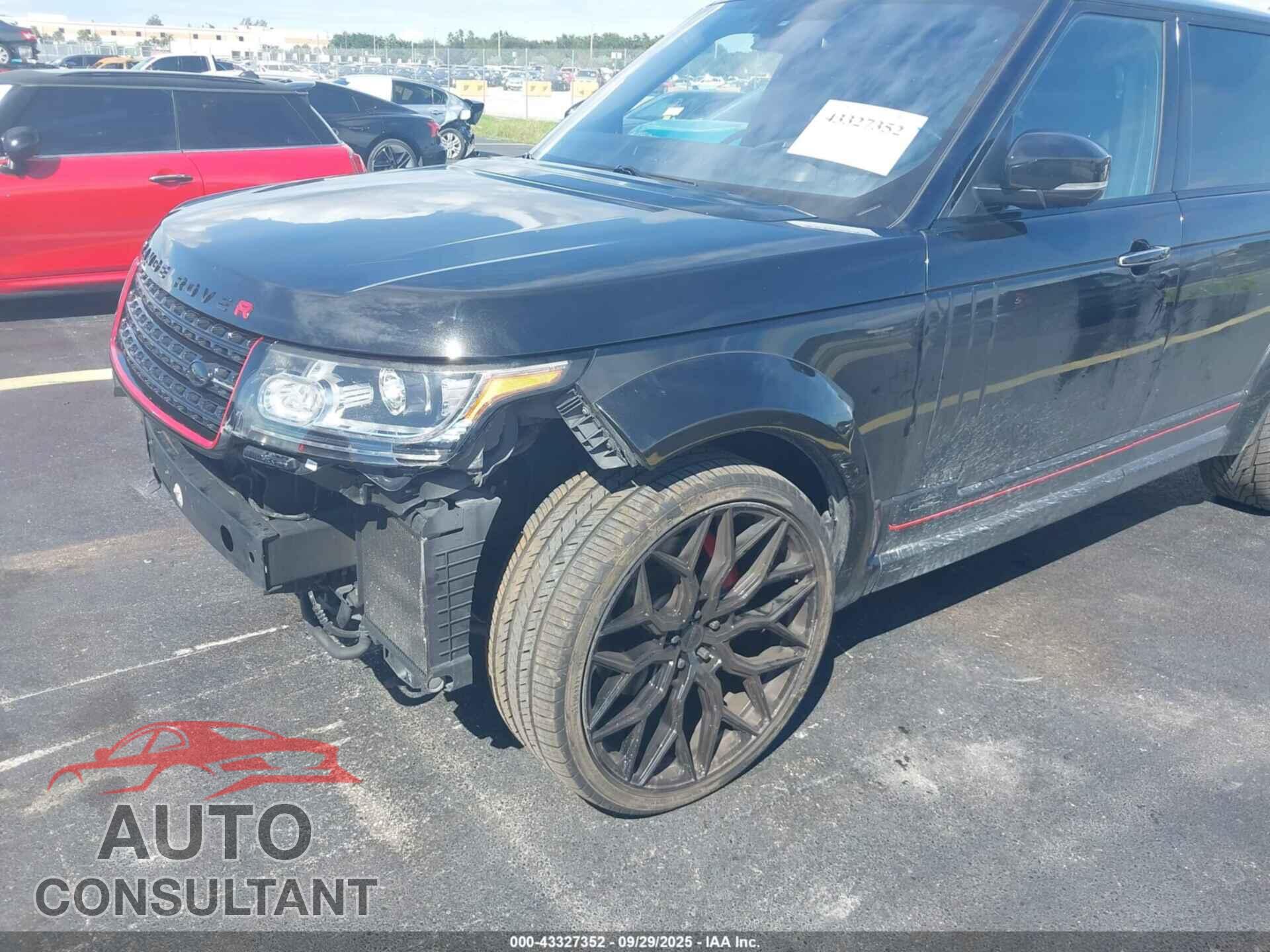 LAND ROVER RANGE ROVER 2016 - SALGV3EF5GA255156