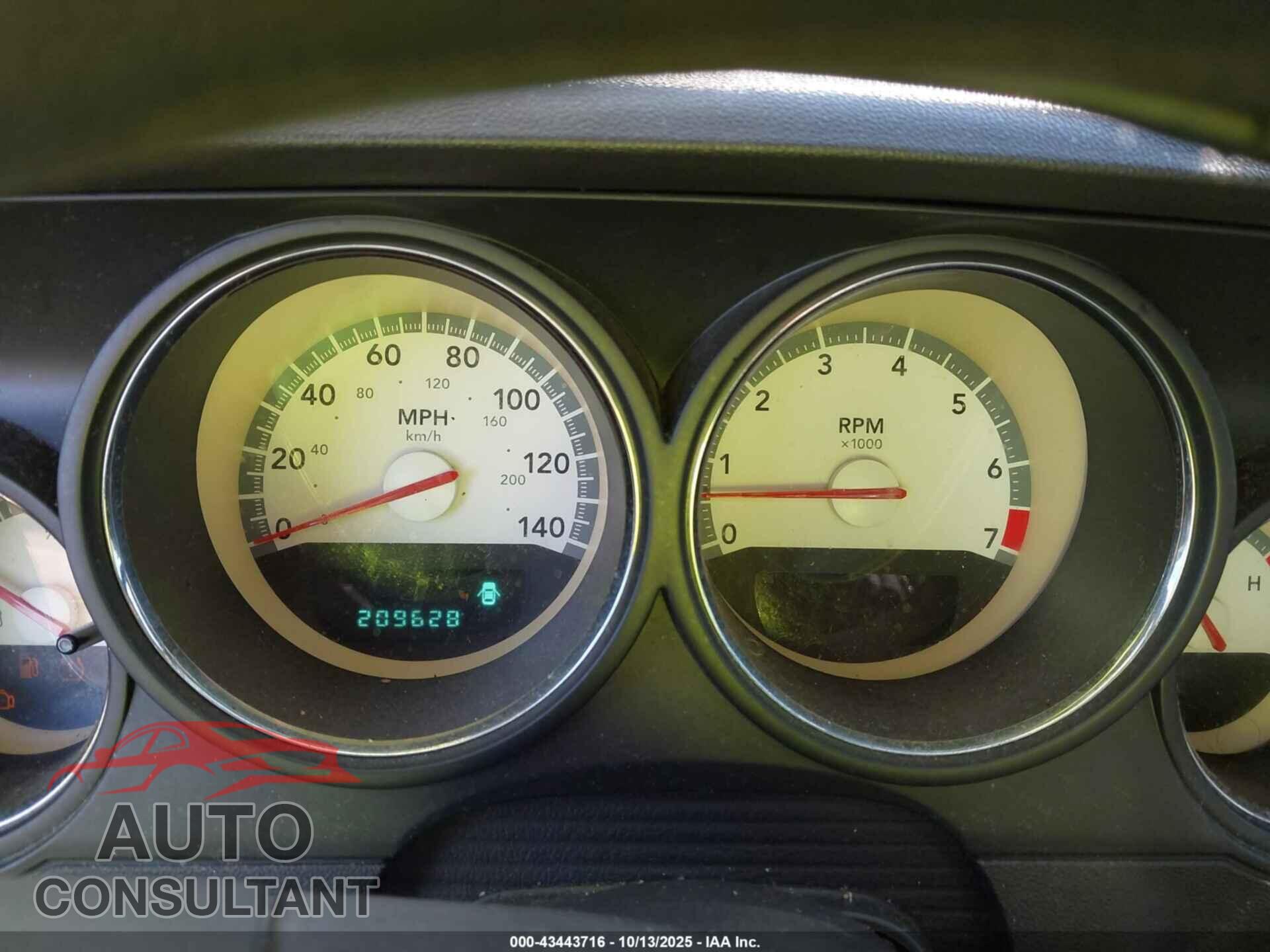 DODGE CHALLENGER 2010 - 2B3CJ4DV4AH272685