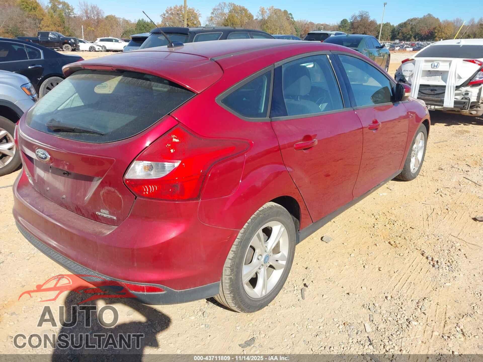 FORD FOCUS 2013 - 1FADP3K20DL217829