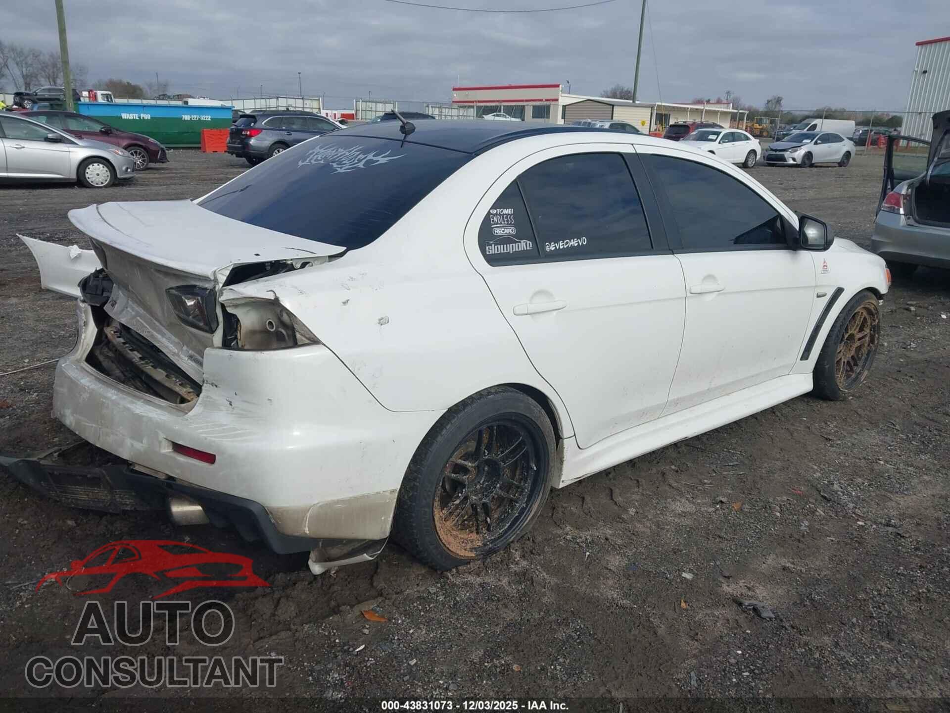 MITSUBISHI LANCER EVOLUTION 2011 - JA32W8FV7BU029000