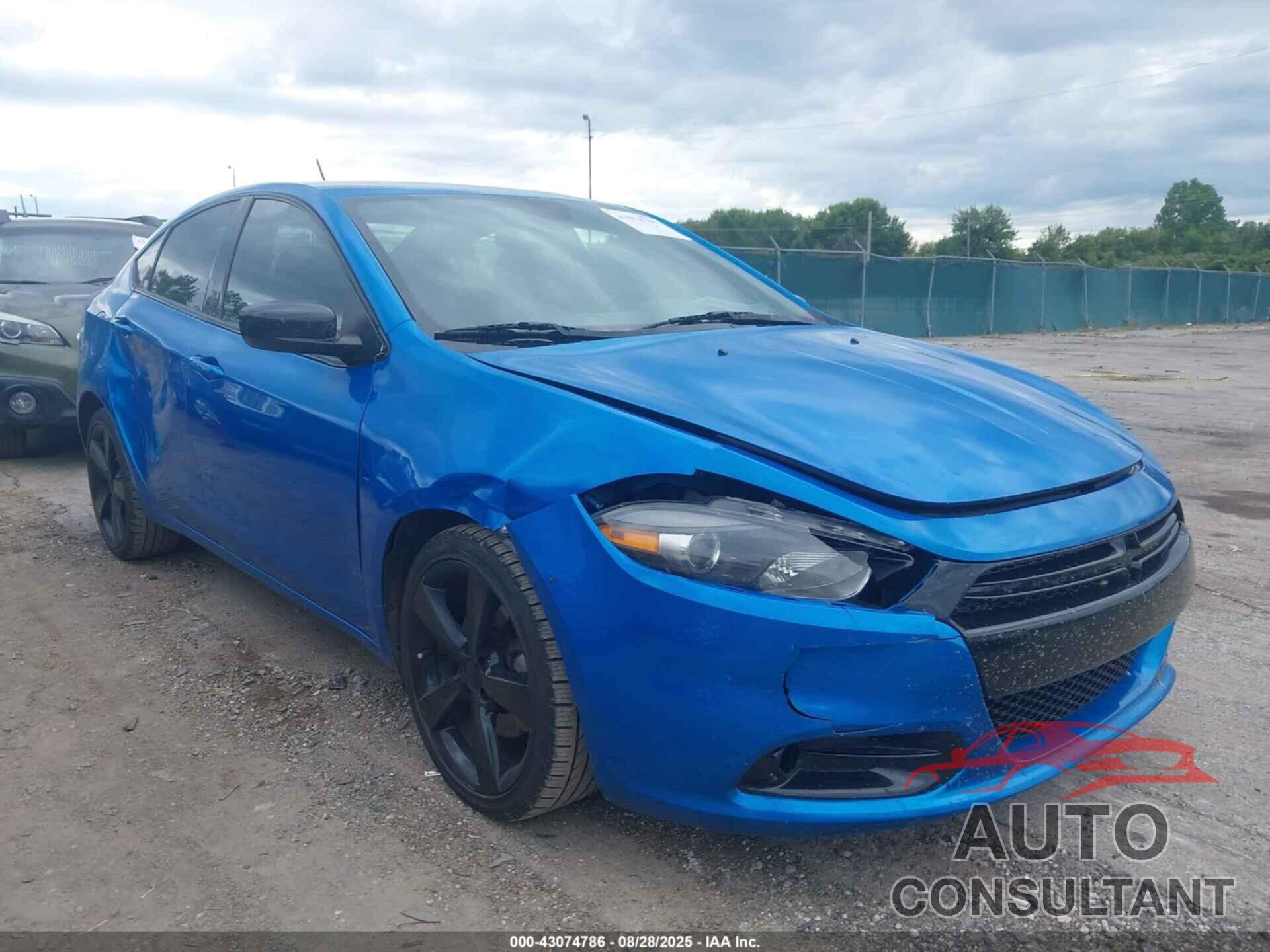 DODGE DART 2015 - 1C3CDFBB1FD266636