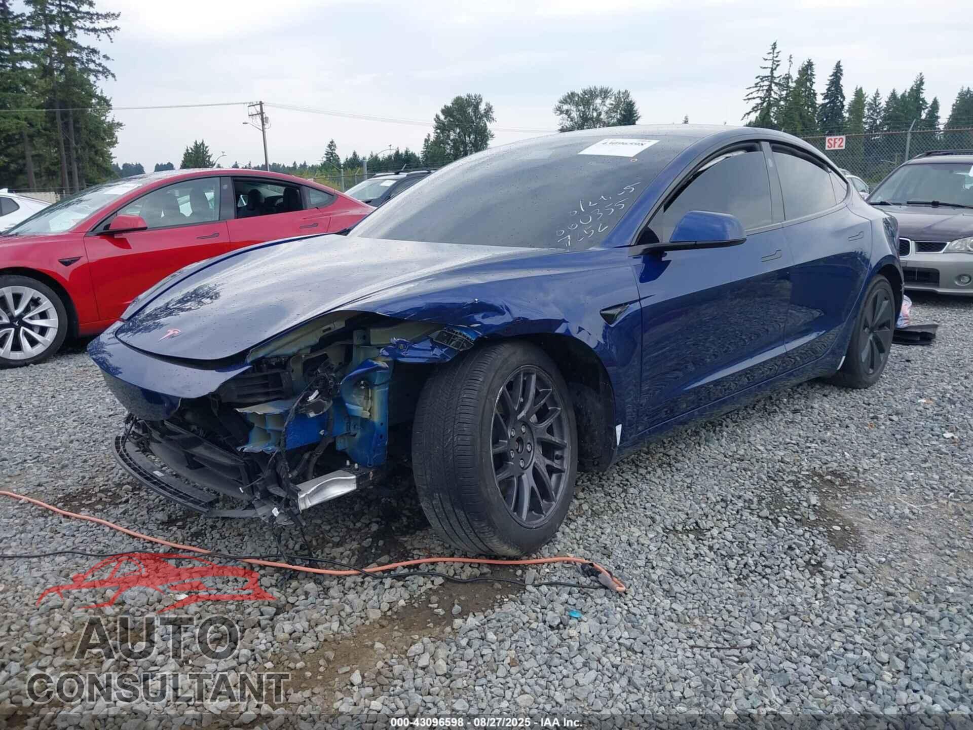 TESLA MODEL 3 2024 - 5YJ3E1EBXRF807252