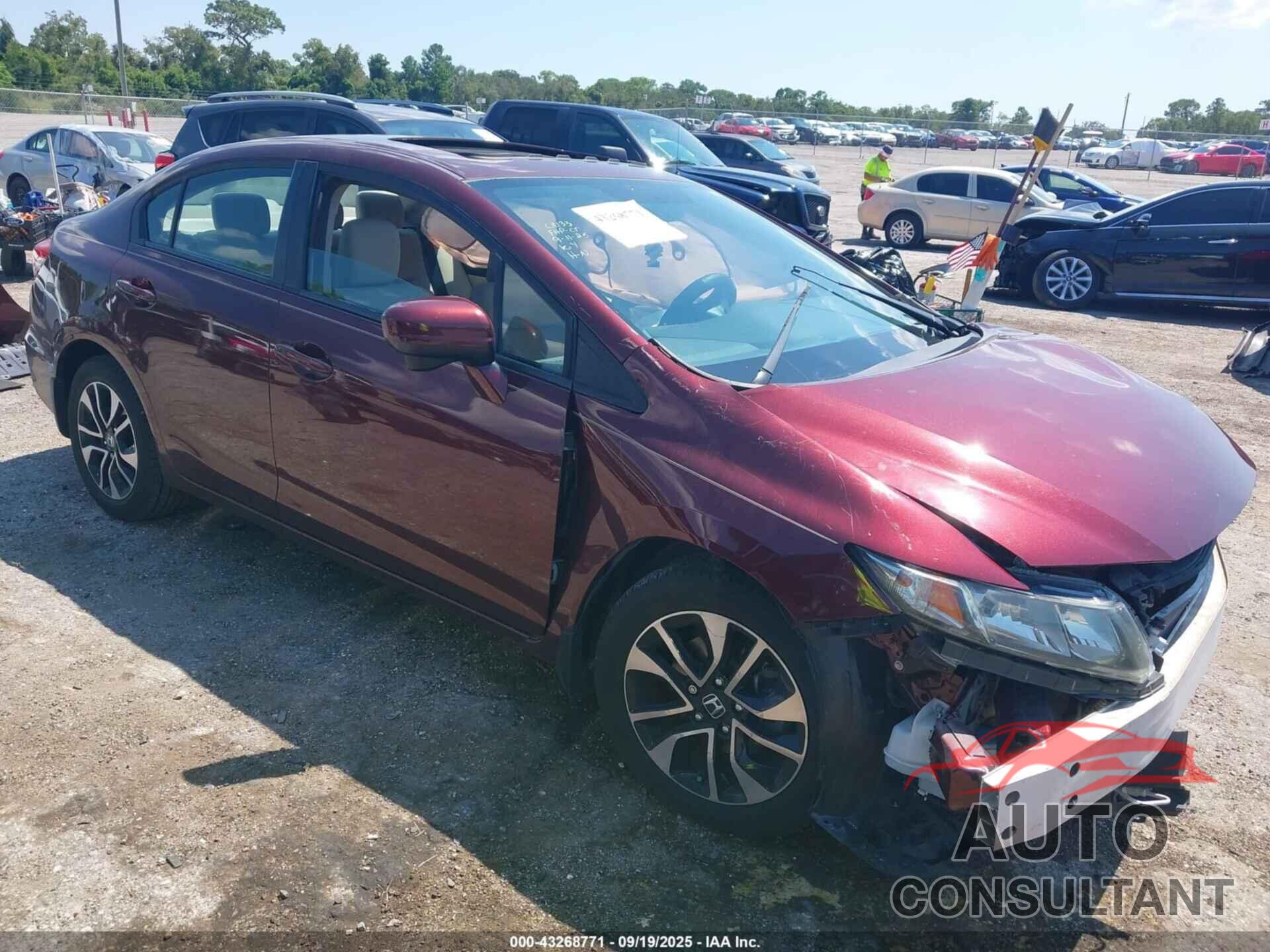 HONDA CIVIC 2015 - 19XFB2F80FE069543