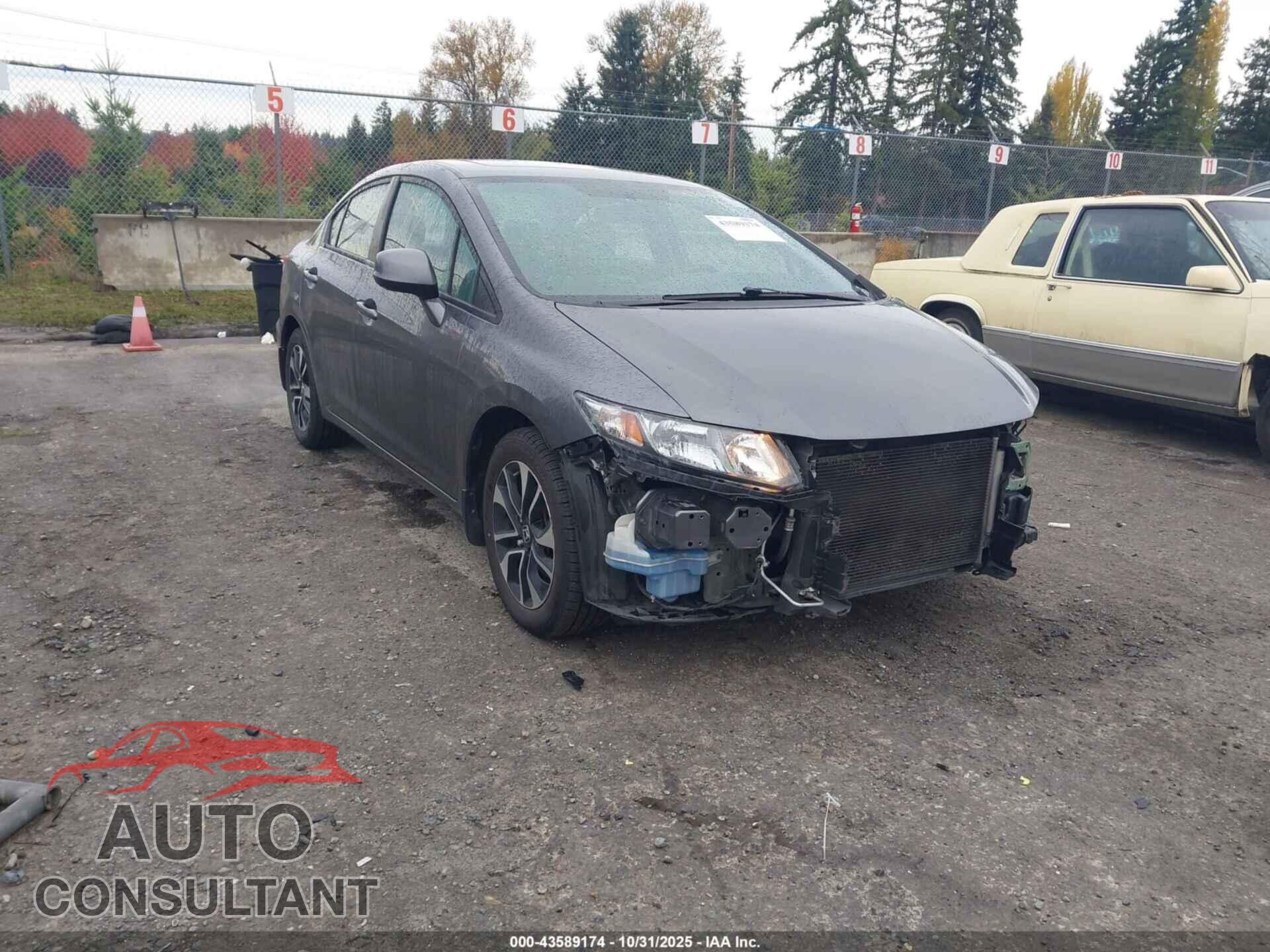 HONDA CIVIC 2013 - 19XFB2F85DE241062