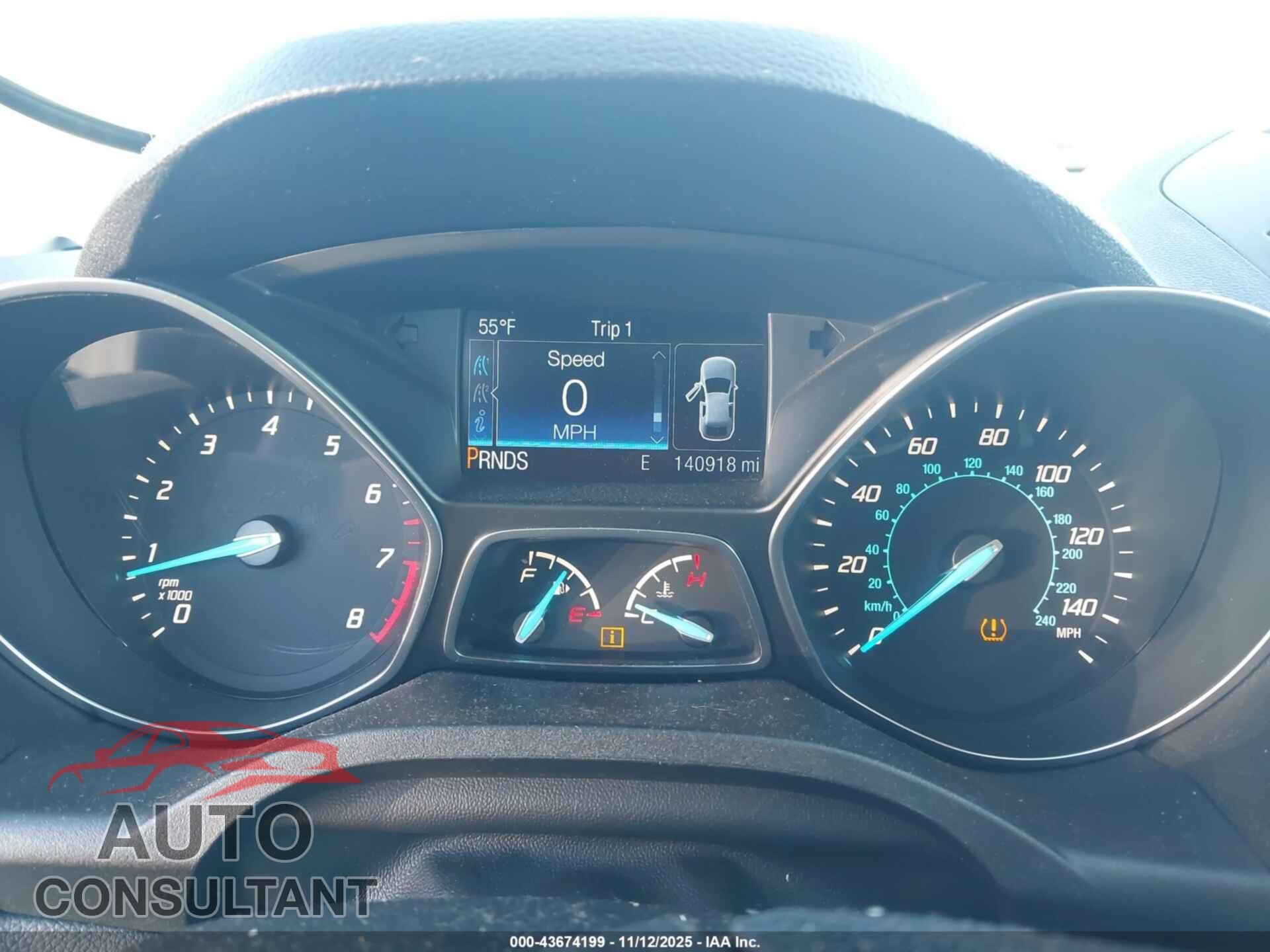 FORD ESCAPE 2016 - 1FMCU0G78GUC45051