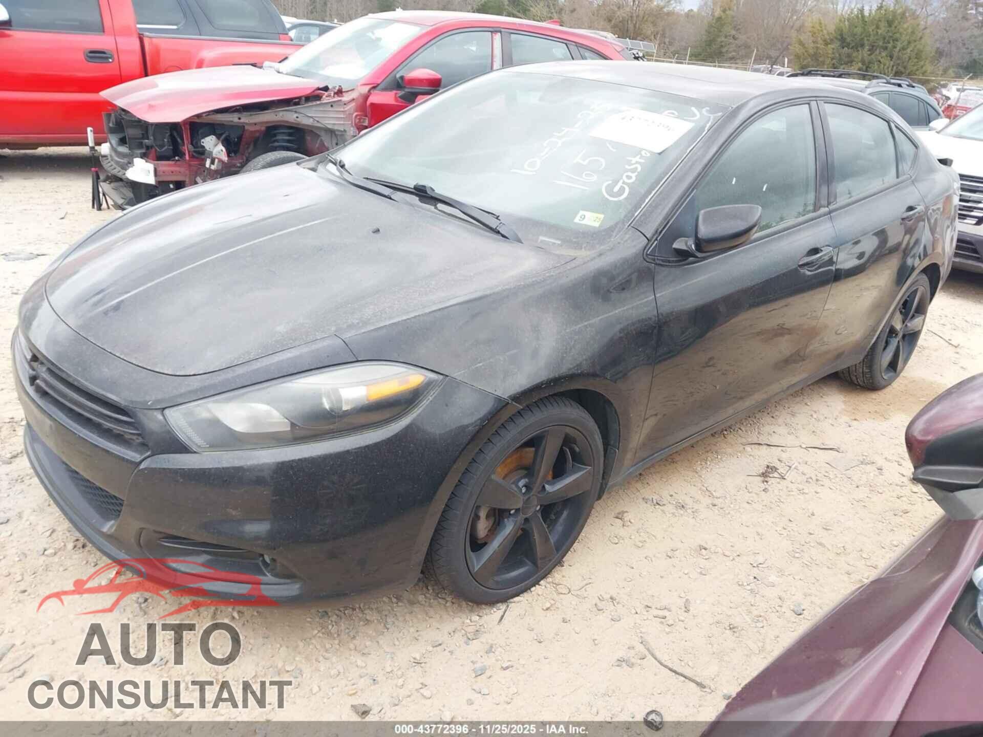 DODGE DART 2015 - 1C3CDFBBXFD165708