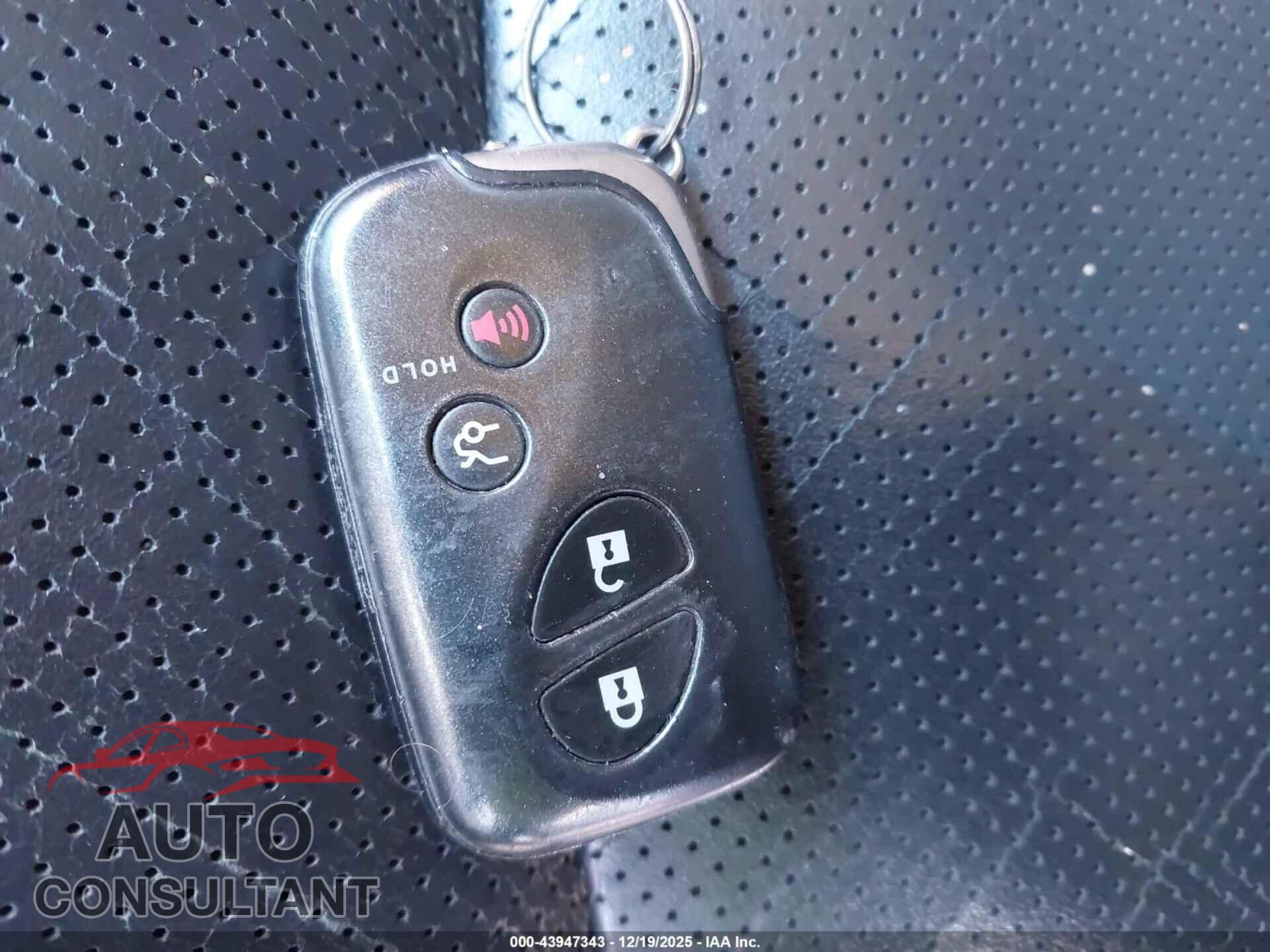 LEXUS ES 350 2011 - JTHBK1EG8B2466098