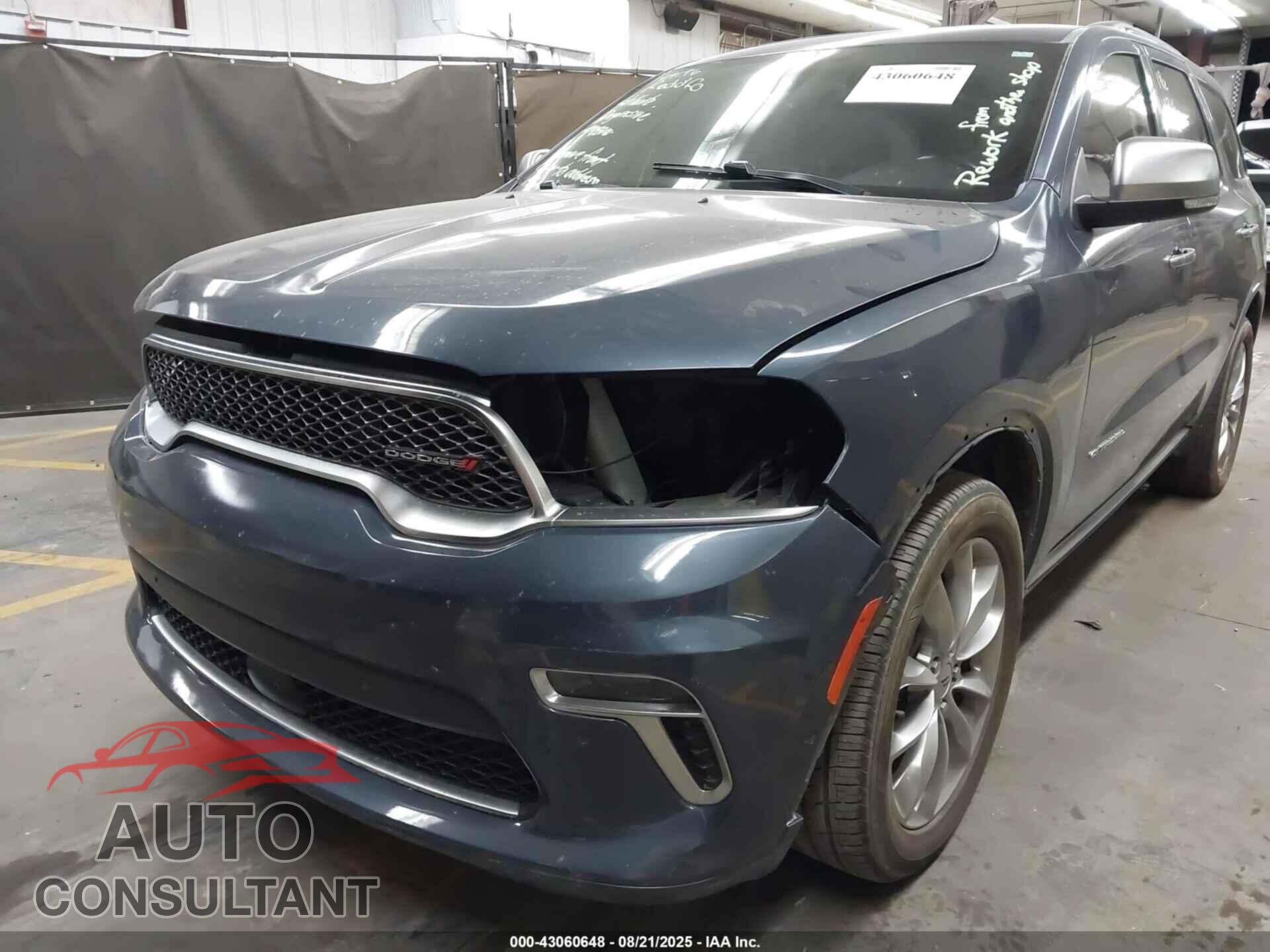 DODGE DURANGO 2021 - 1C4RDHEG9MC815057
