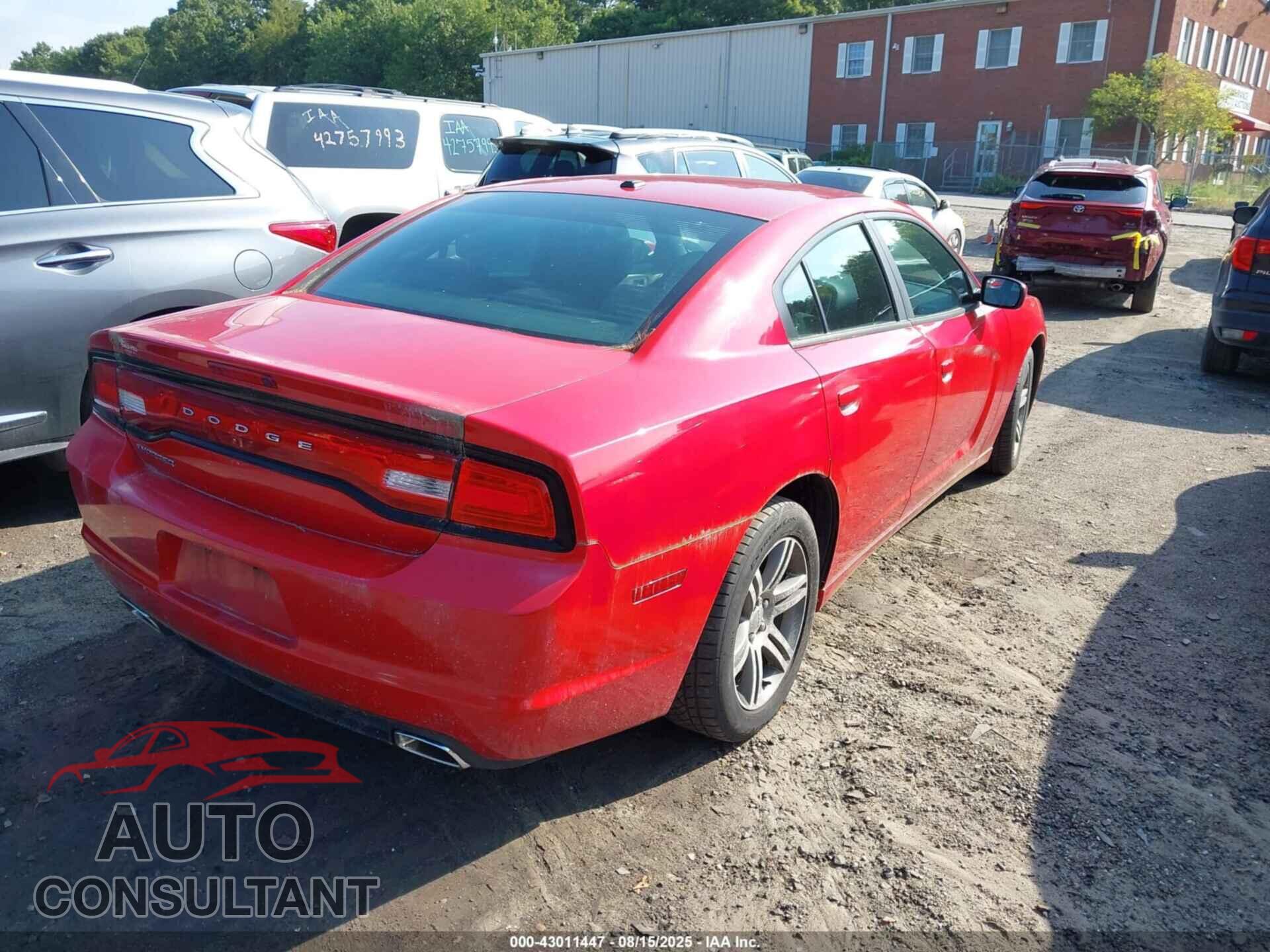 DODGE CHARGER 2012 - 2C3CDXHG1CH207268