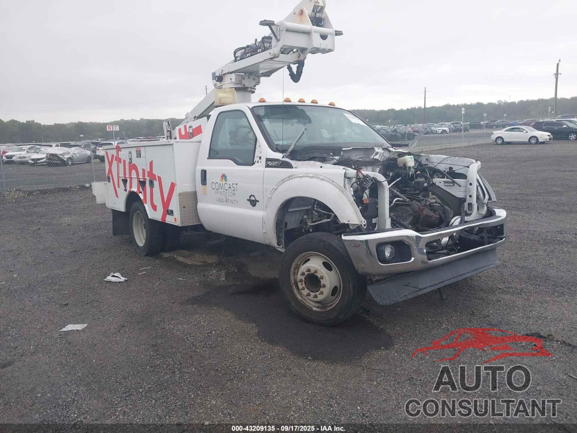 FORD F-450 CHASSIS 2016 - 1FDUF4GT1GED32643