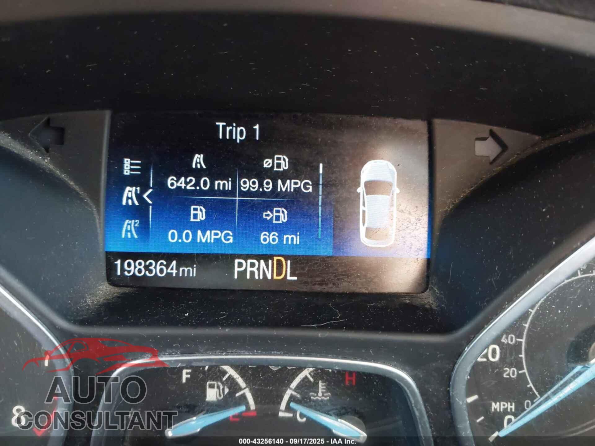 FORD FOCUS 2016 - 1FADP3E20GL210816