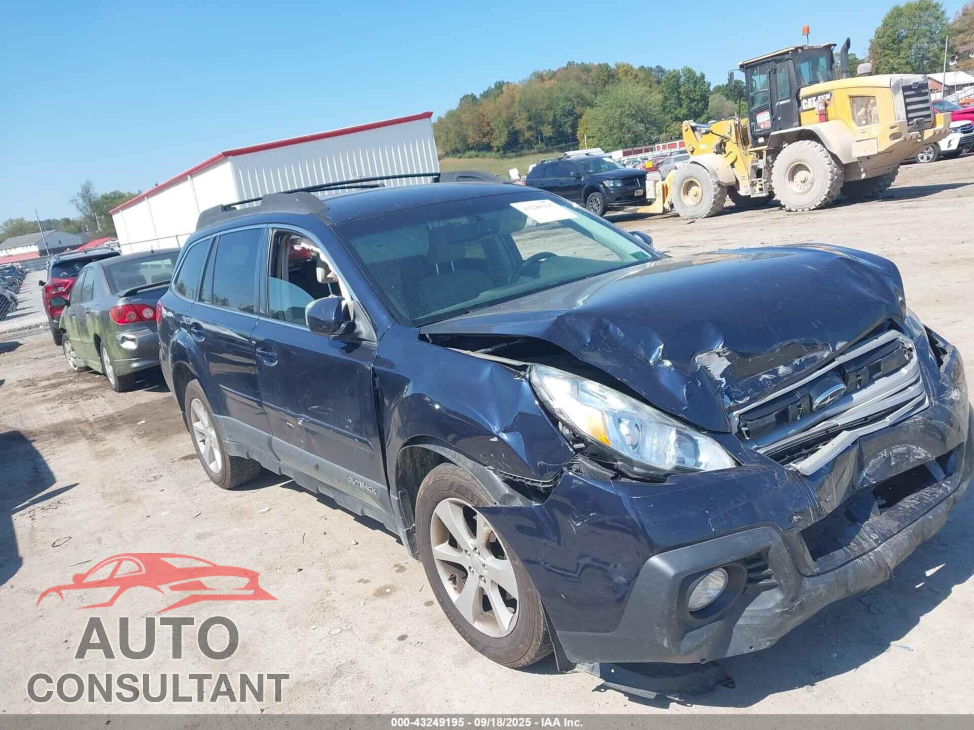 SUBARU OUTBACK 2013 - 4S4BRCCC8D3245201