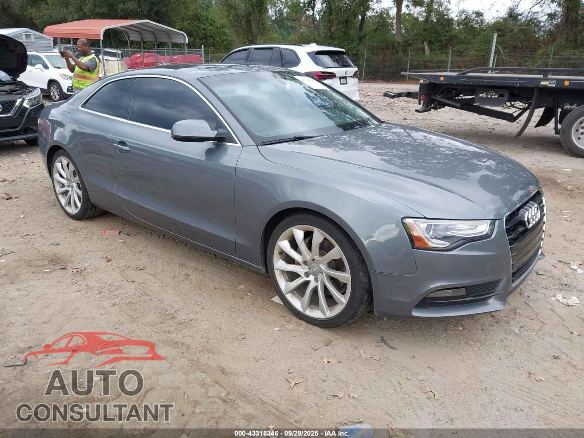 AUDI A5 2013 - WAULFAFR5DA036657