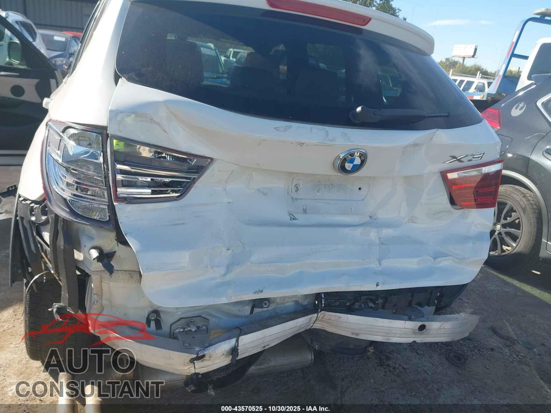 BMW X3 2013 - 5UXWX9C58D0D01351