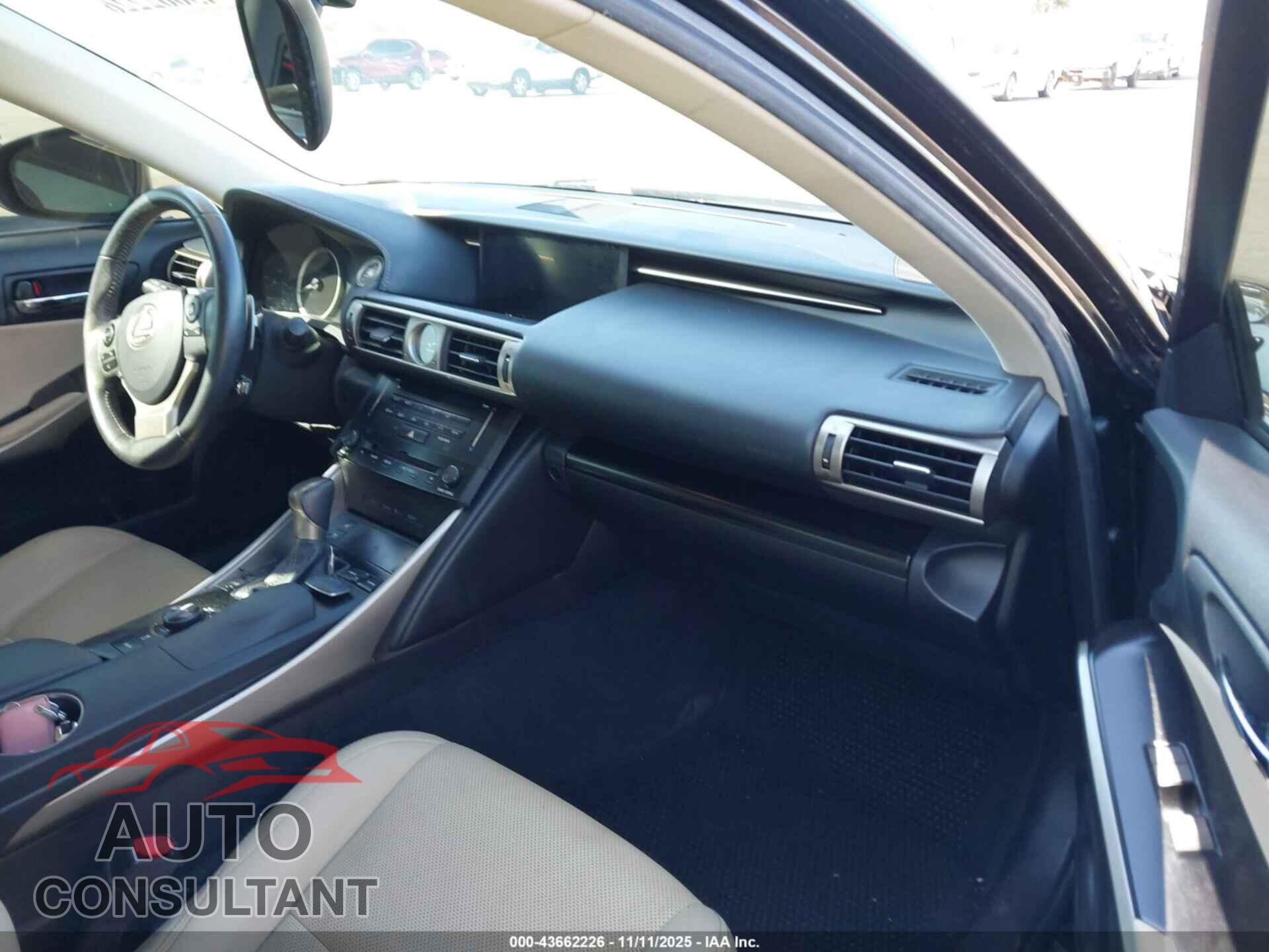 LEXUS IS 250 2014 - JTHBF1D20E5021206