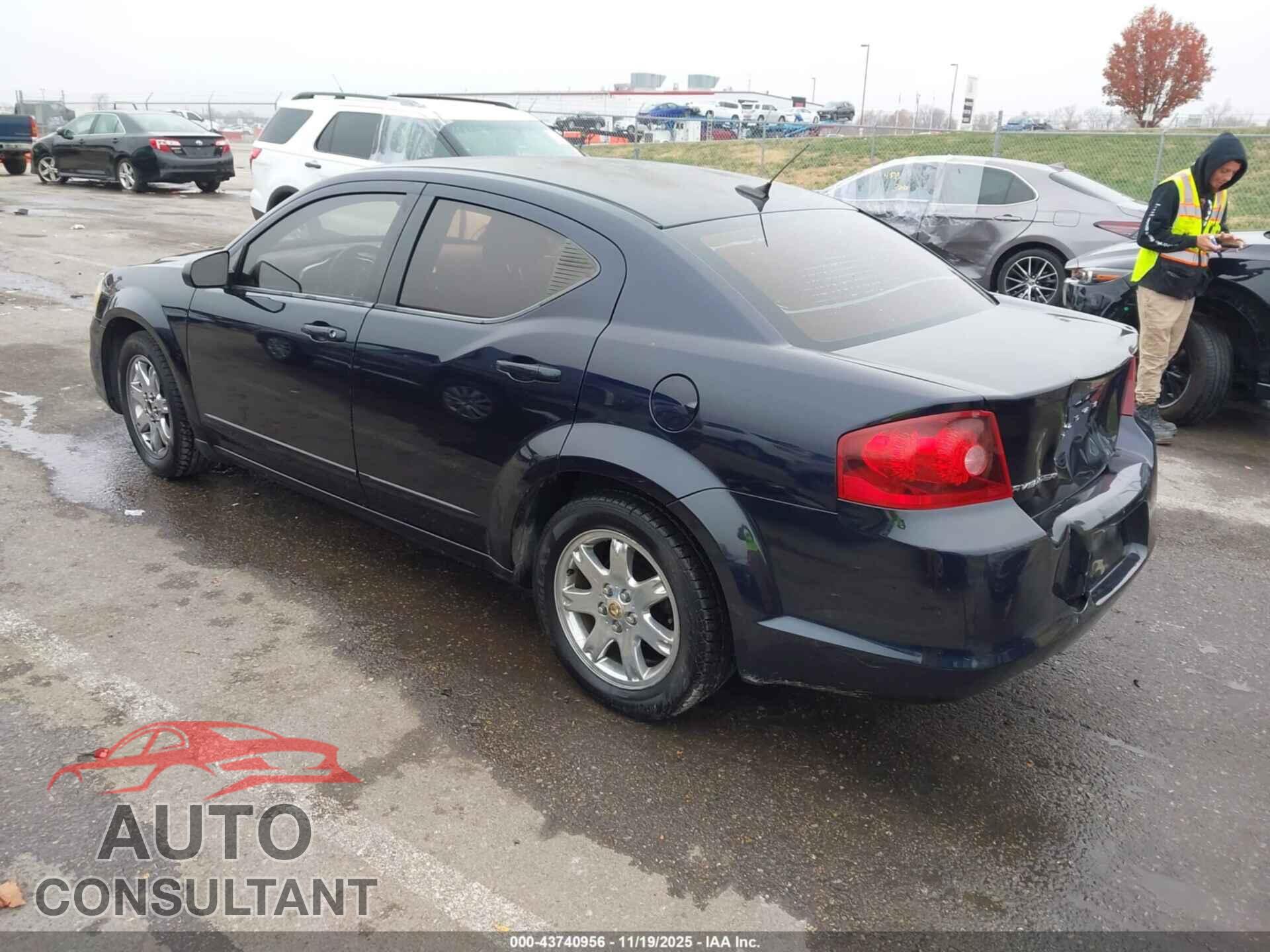 DODGE AVENGER 2011 - 1B3BD4FB7BN540725