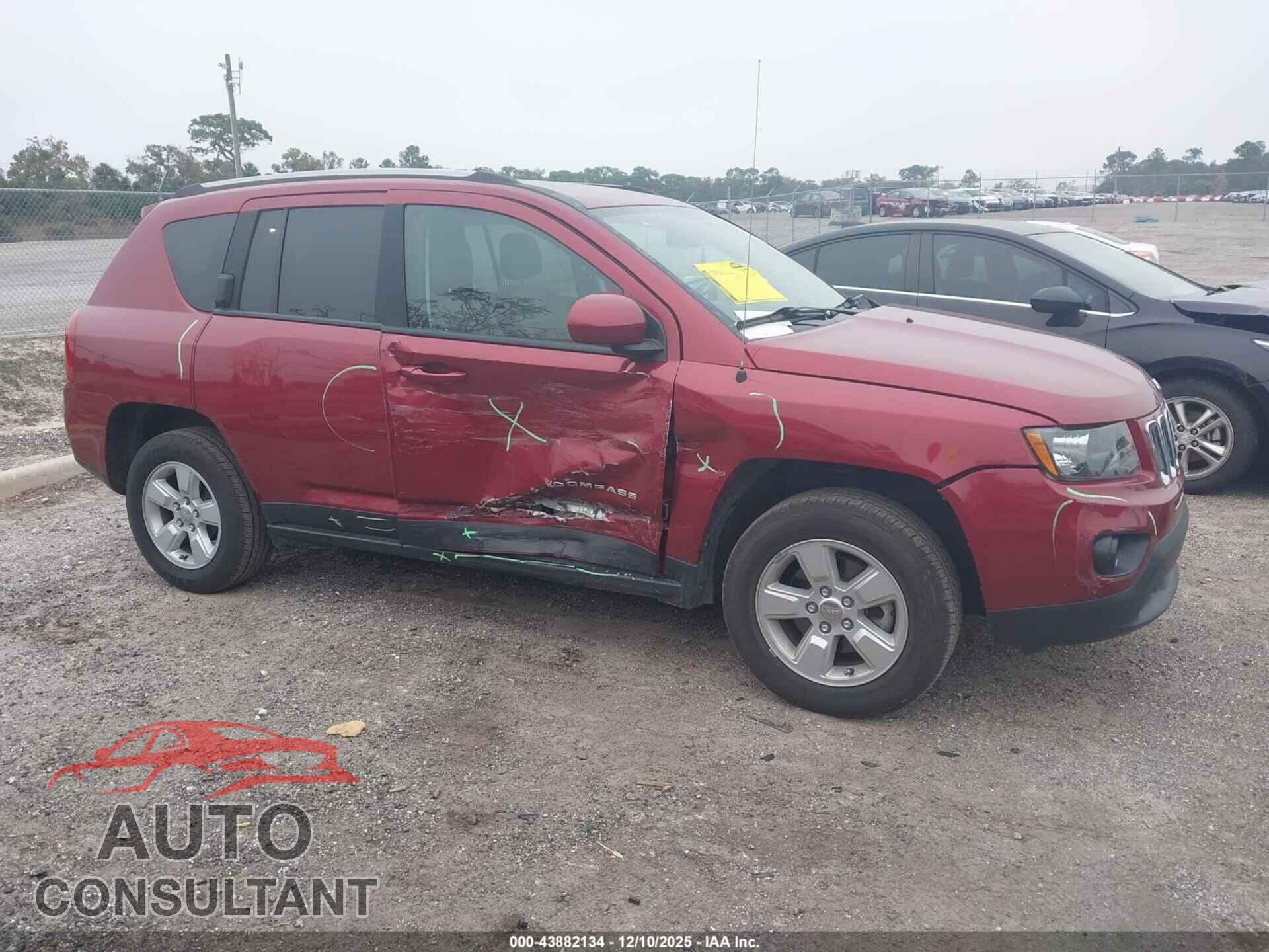 JEEP COMPASS 2017 - 1C4NJCEAXHD115876