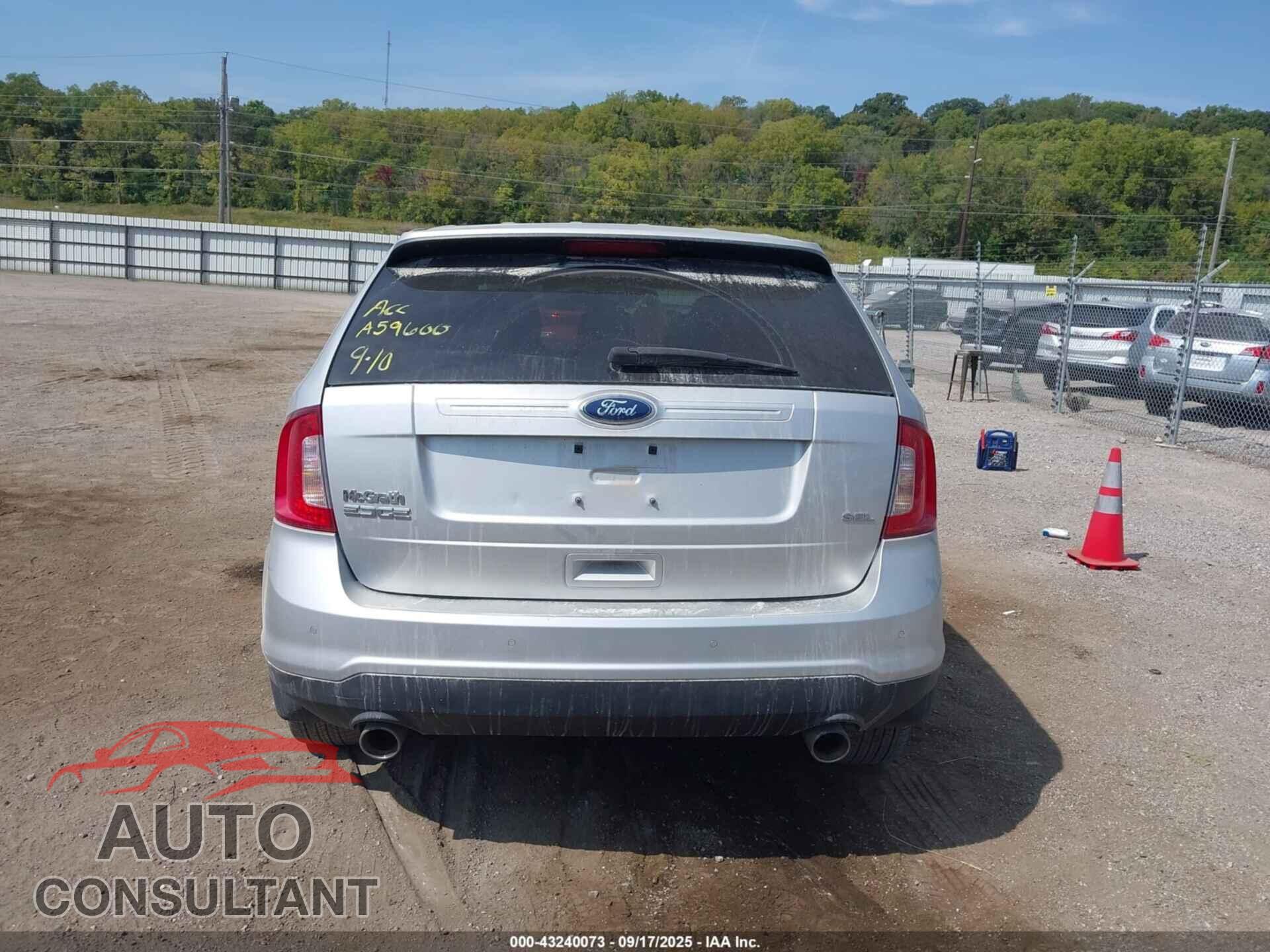 FORD EDGE 2012 - 2FMDK3JC3CBA59600