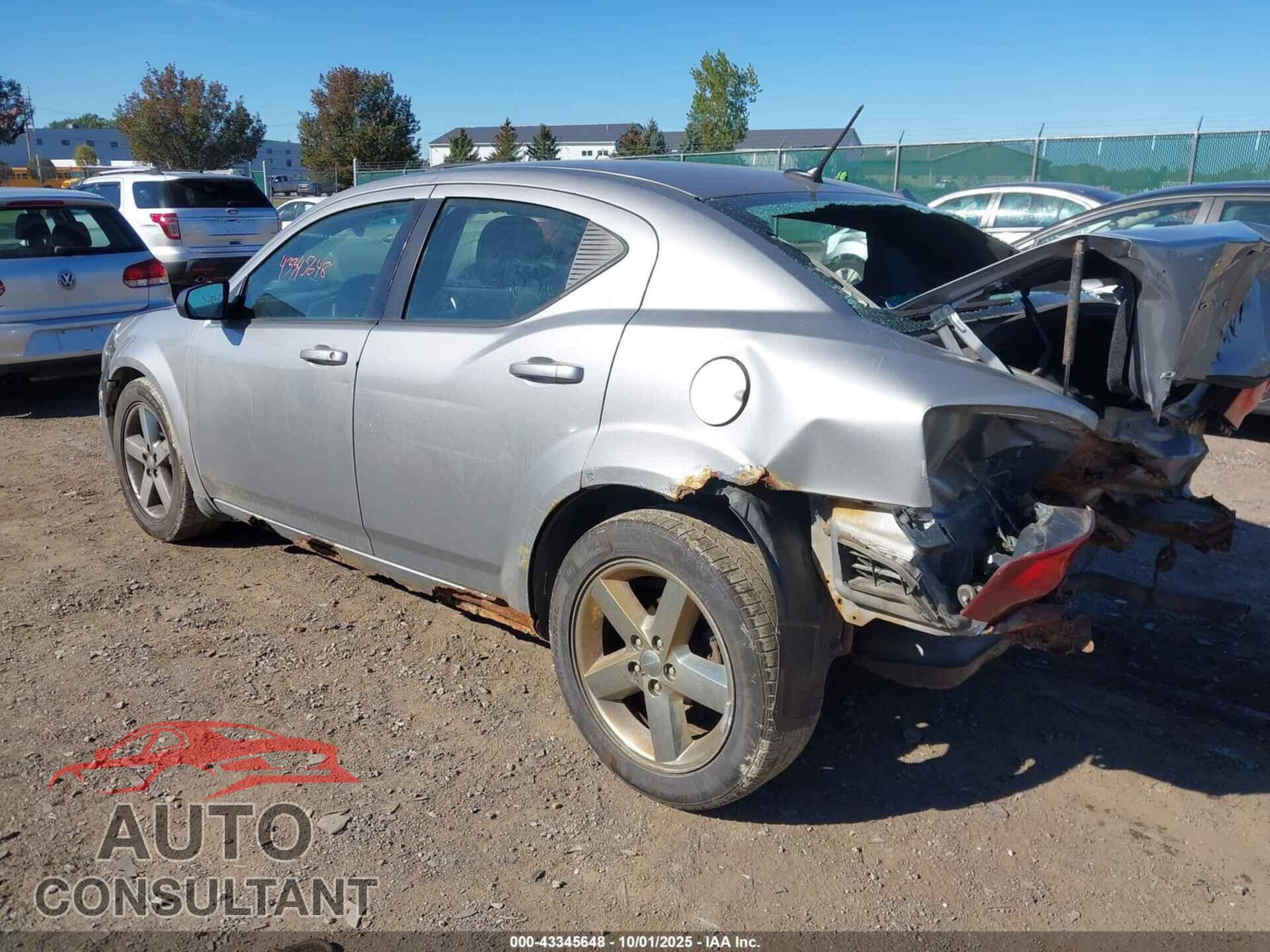 DODGE AVENGER 2013 - 1C3CDZAB0DN638090