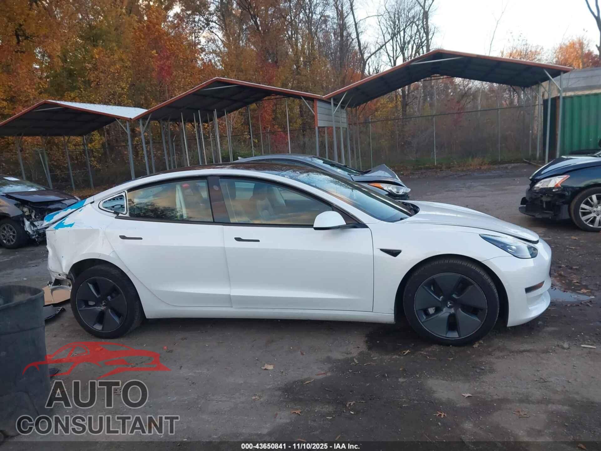 TESLA MODEL 3 2022 - 5YJ3E1EB2NF255806