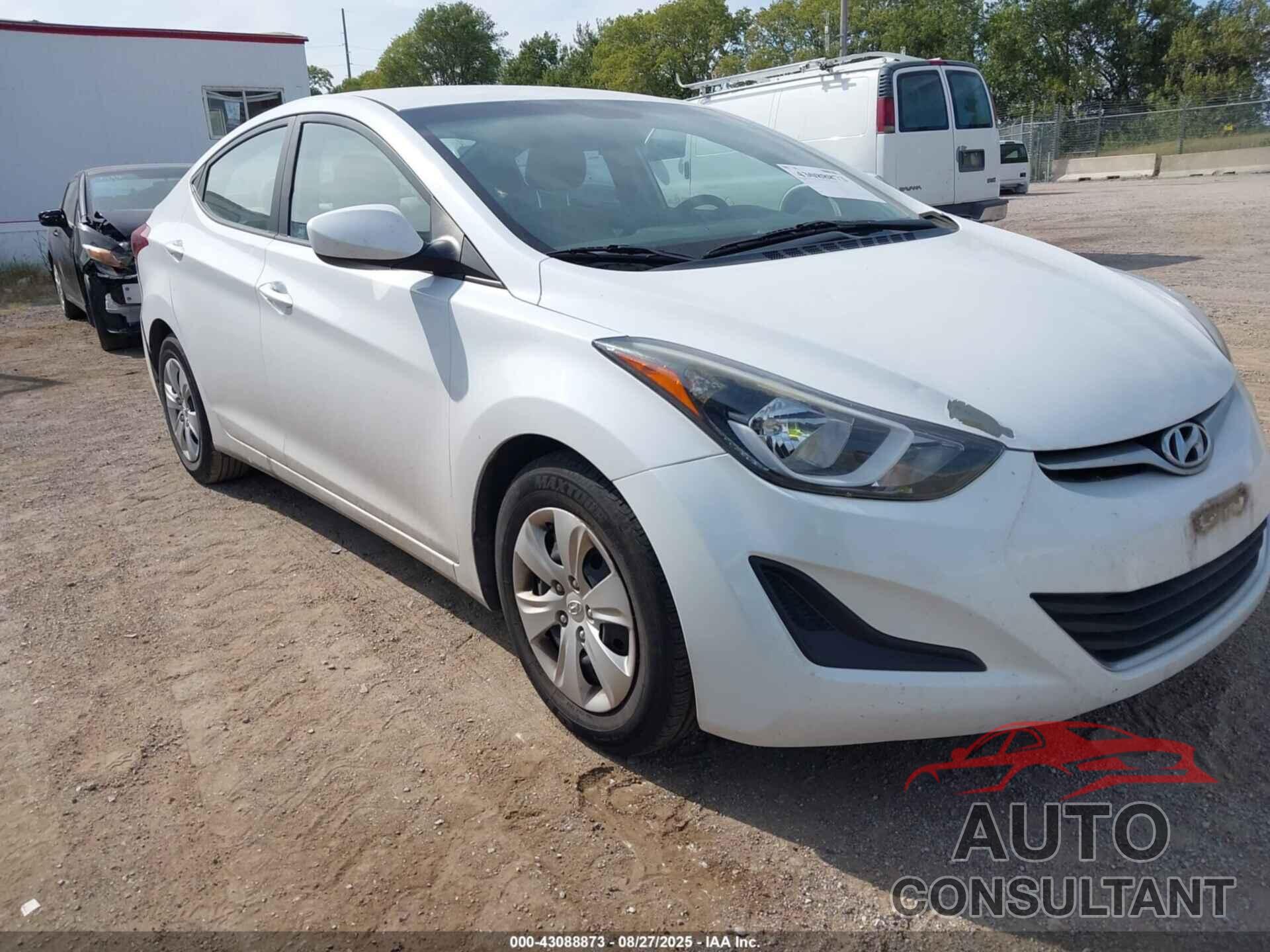 HYUNDAI ELANTRA 2016 - 5NPDH4AE6GH789621