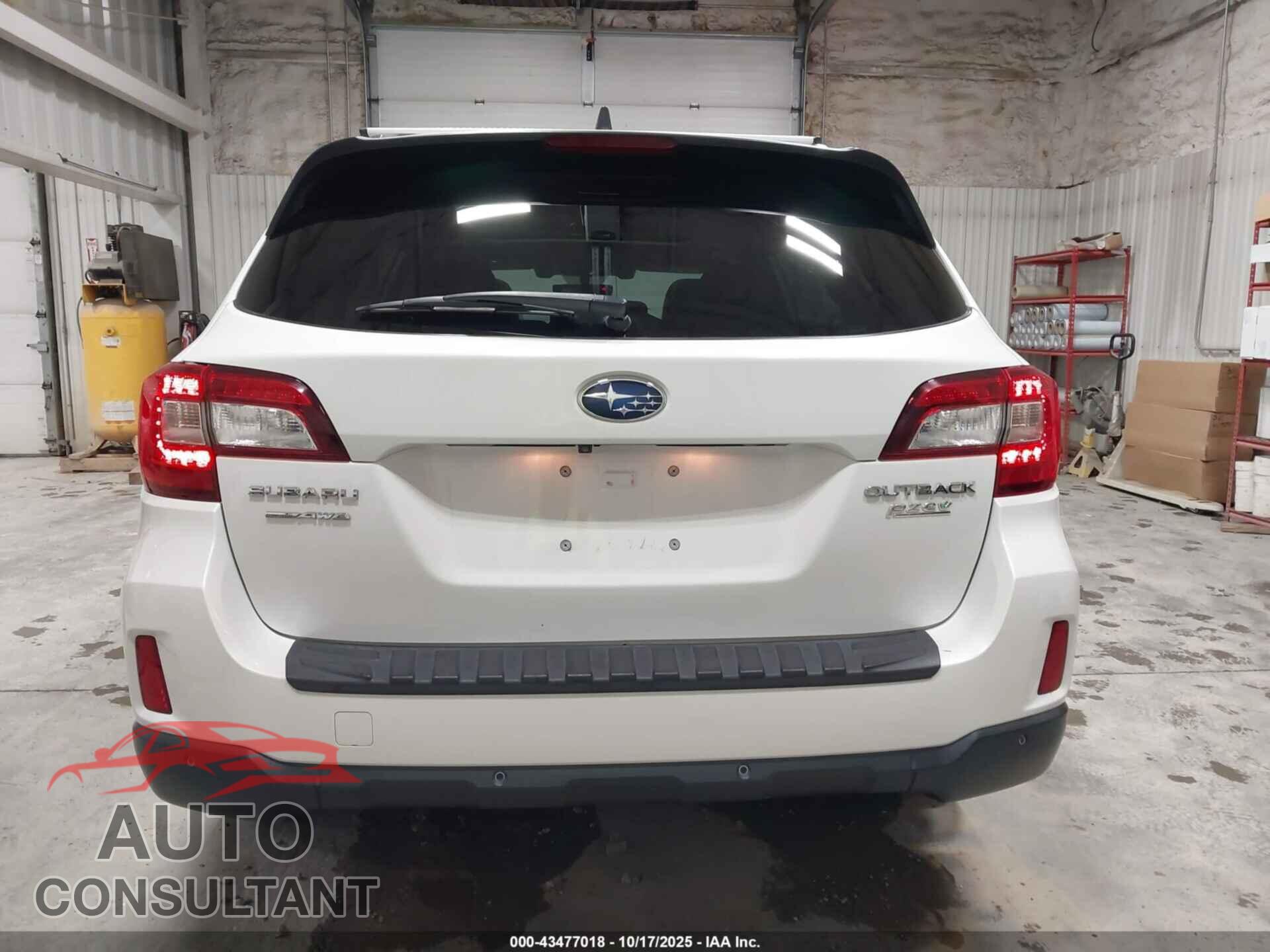 SUBARU OUTBACK 2017 - 4S4BSATC8H3312829